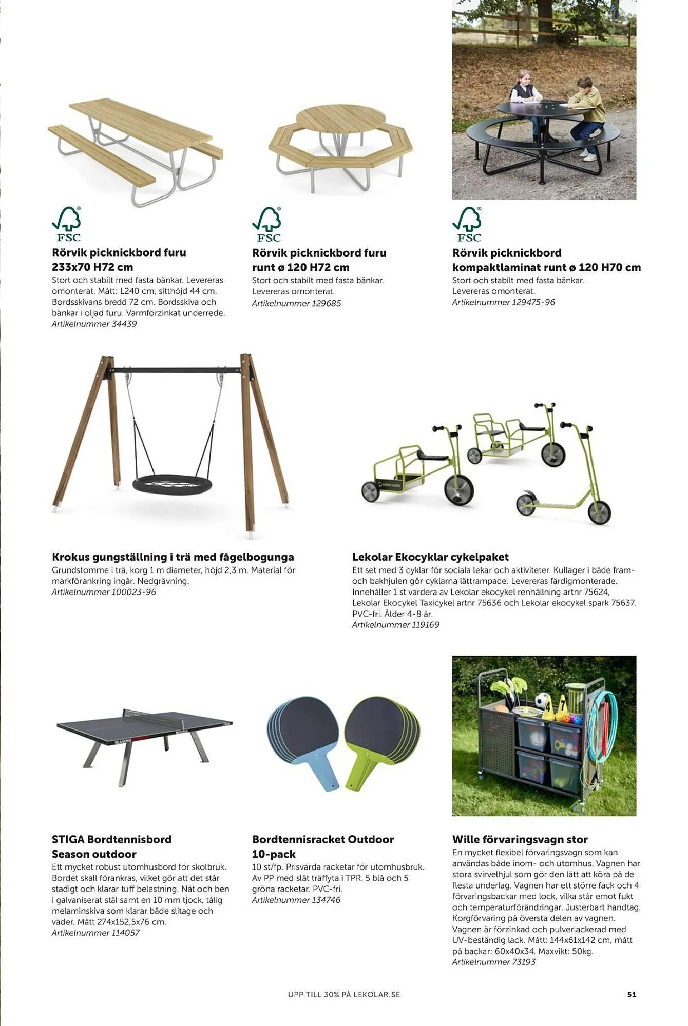 Lekolar reklamblad från 23 februari till 31 december 2024 - Reklamblad sidor 51