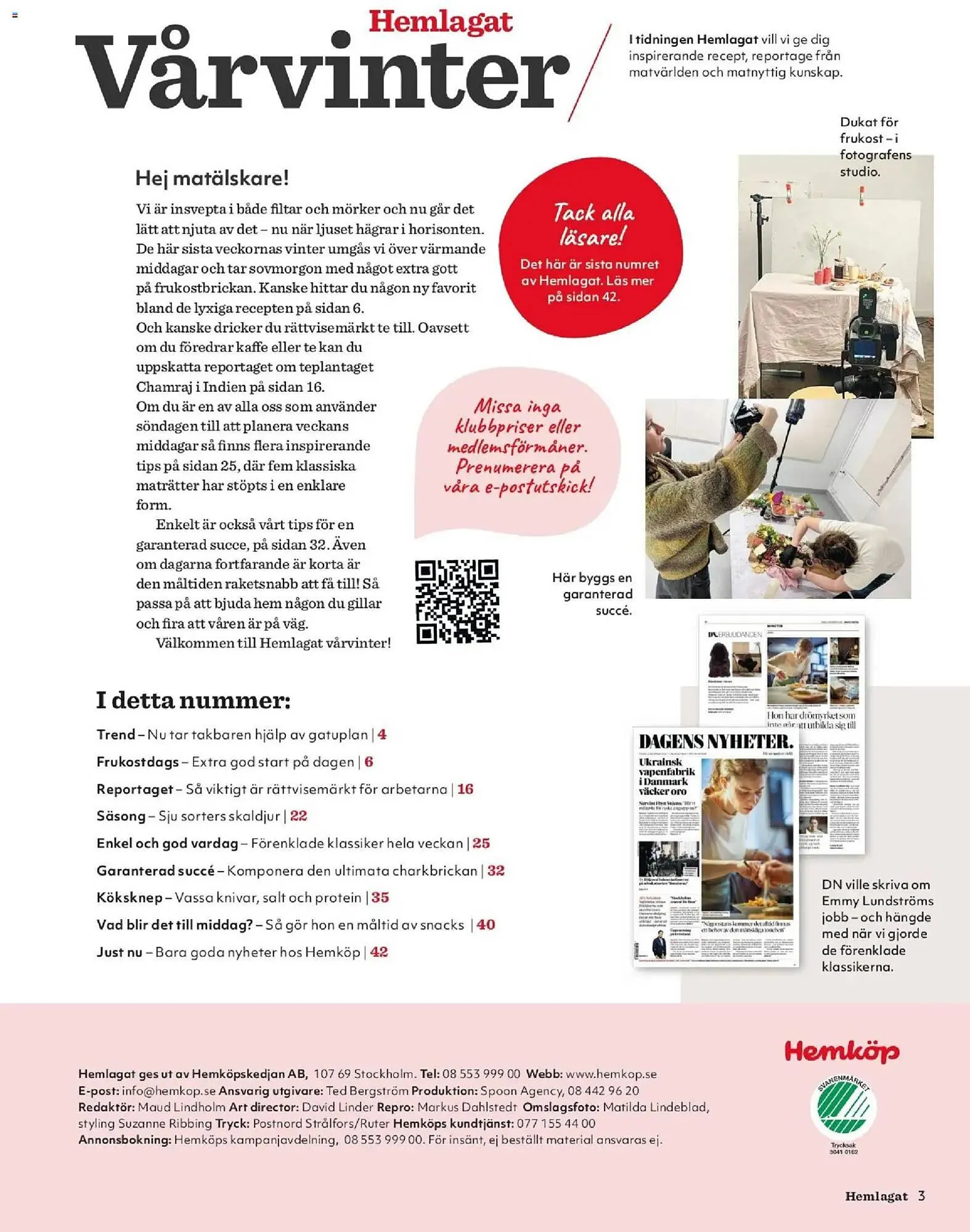 Hemköp reklamblad från 19 februari till 29 mars 2026 - Reklamblad sidor 3