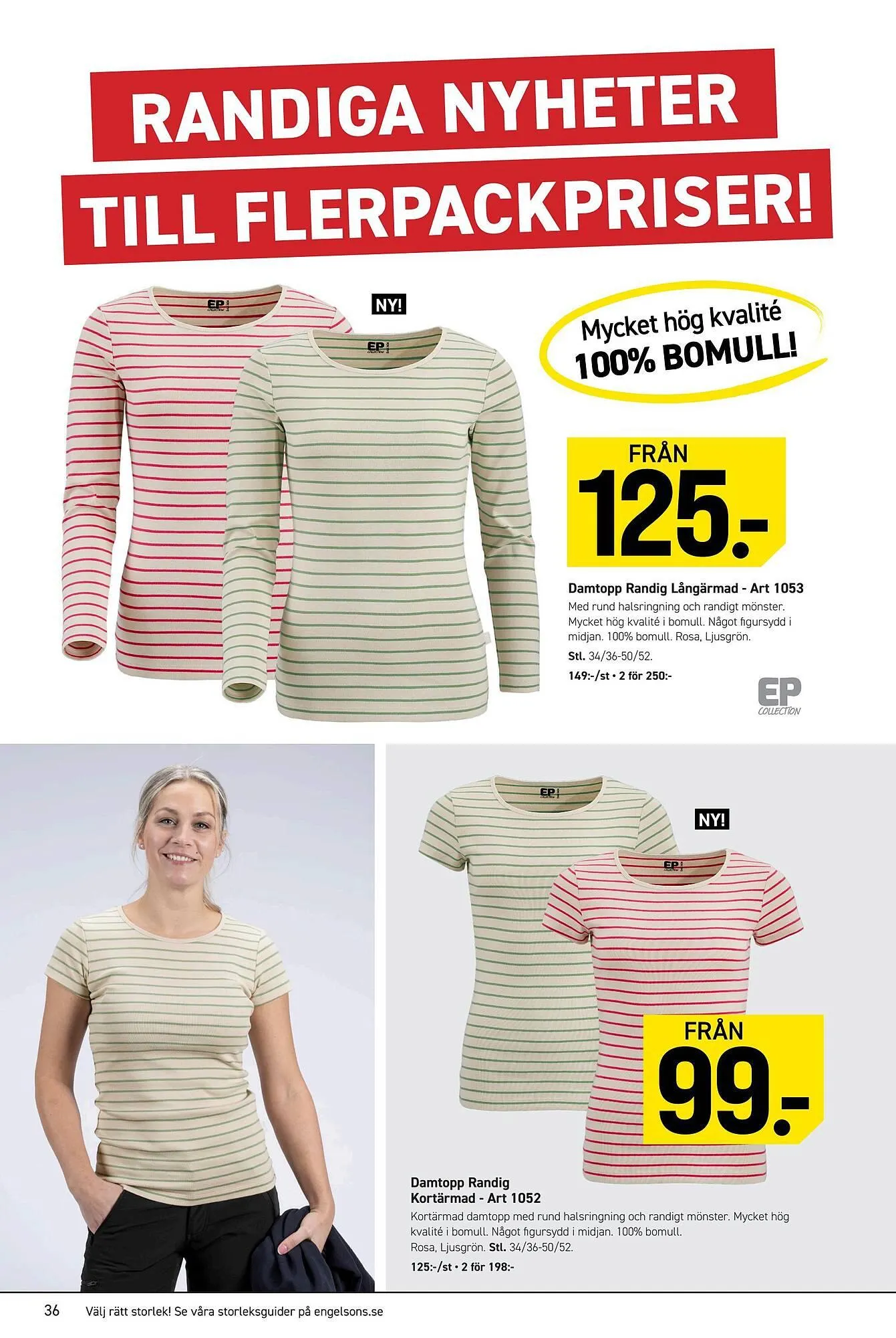 Engelsons reklamblad från 17 mars till 24 mars 2025 - Reklamblad sidor 36
