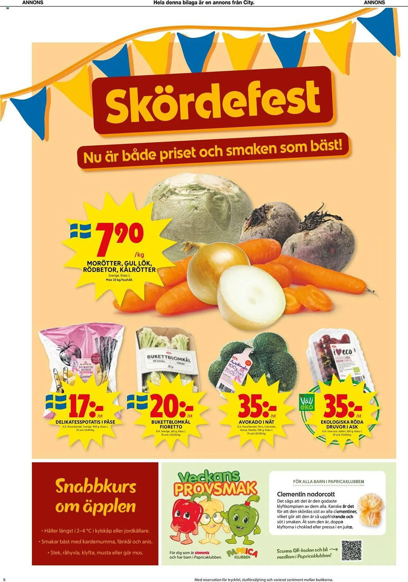 ICA Kvantum reklamblad från 18 september till 24 september 2023 - Reklamblad sidor 8