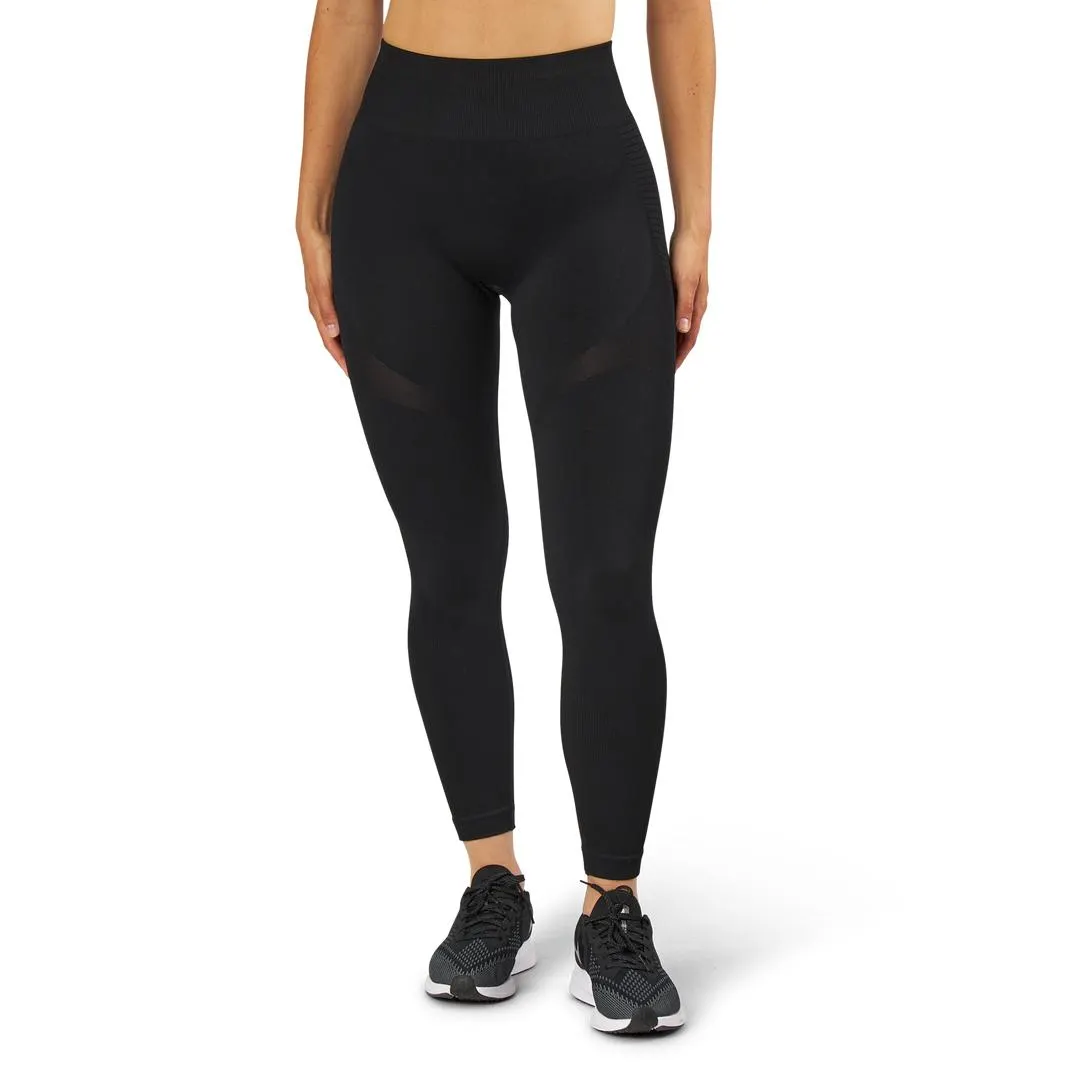 Fitness Melange Tights Black