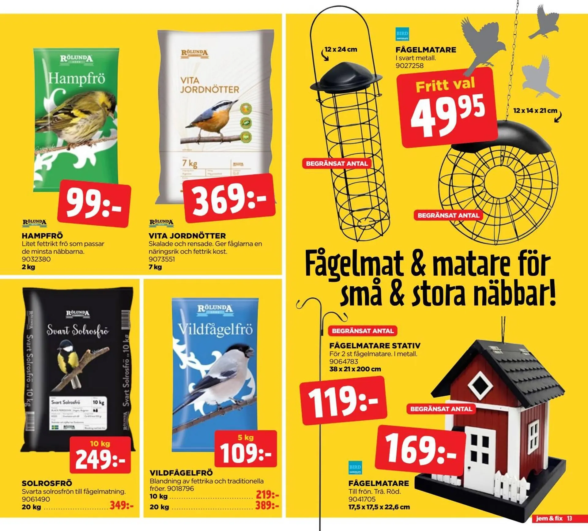 Jem&Fix reklamblad från 19 januari till 9 februari 2026 - Reklamblad sidor 13