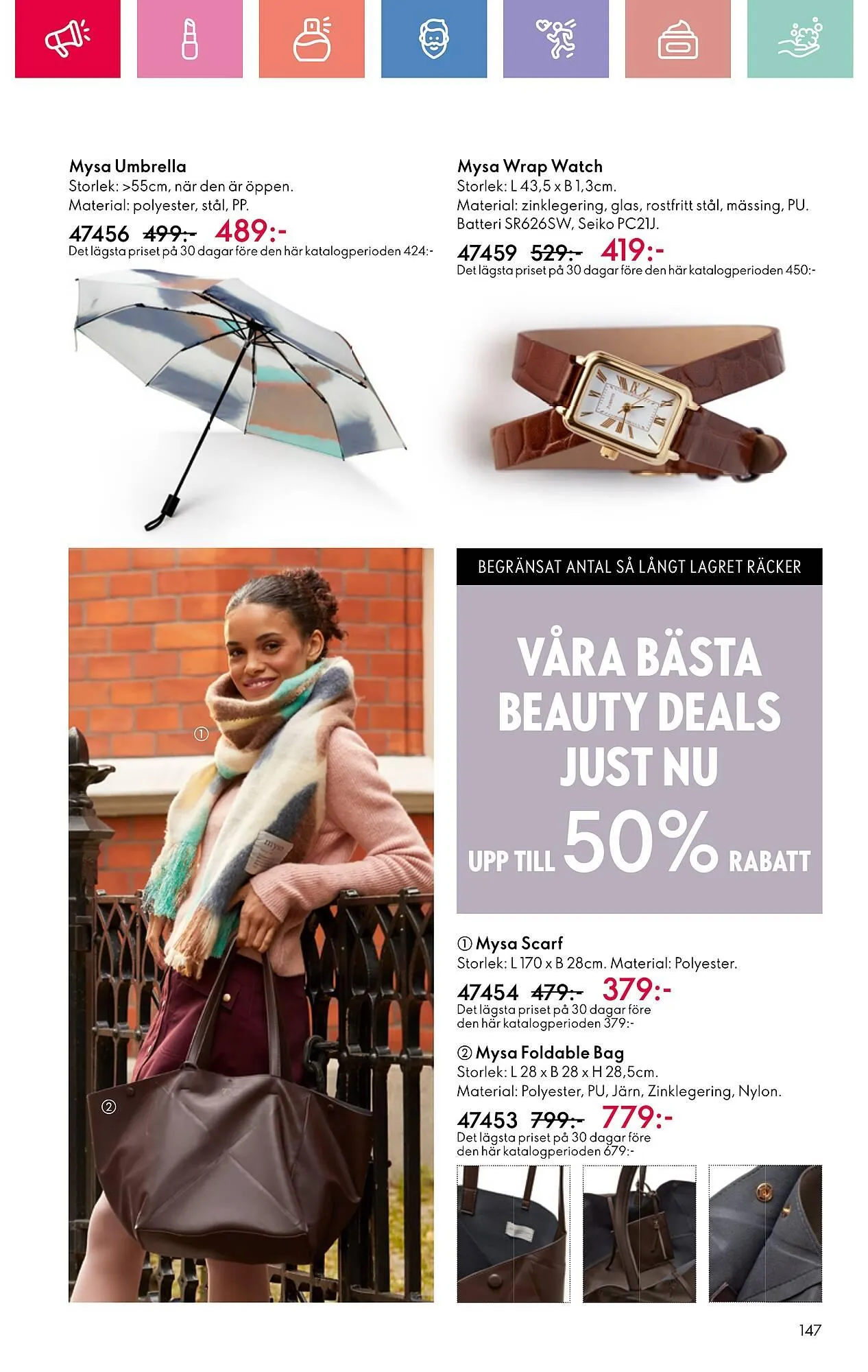Oriflame reklamblad från 26 januari till 15 februari 2025 - Reklamblad sidor 147