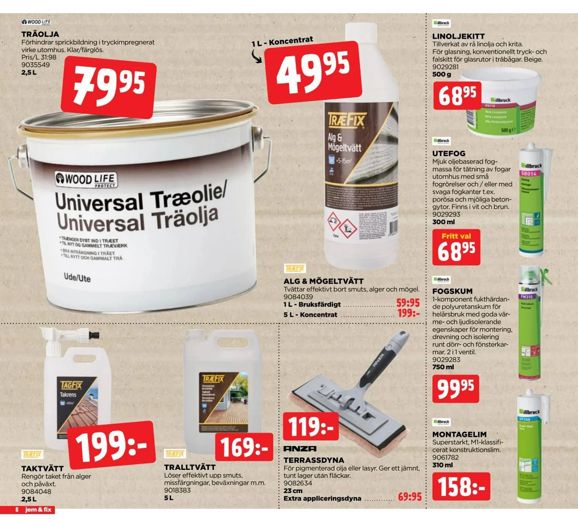 Jem&Fix reklamblad från 20 april till 4 maj 2026 - Reklamblad sidor 8