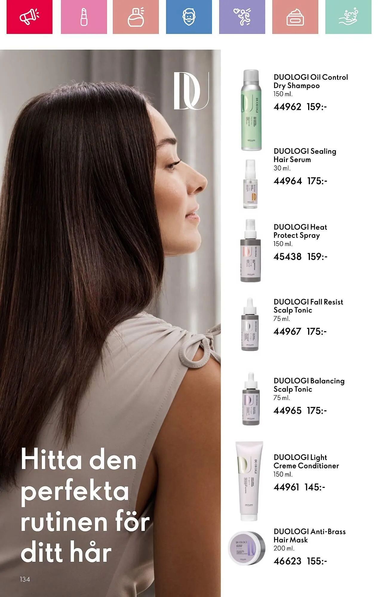 Oriflame reklamblad från 20 april till 9 maj 2025 - Reklamblad sidor 134