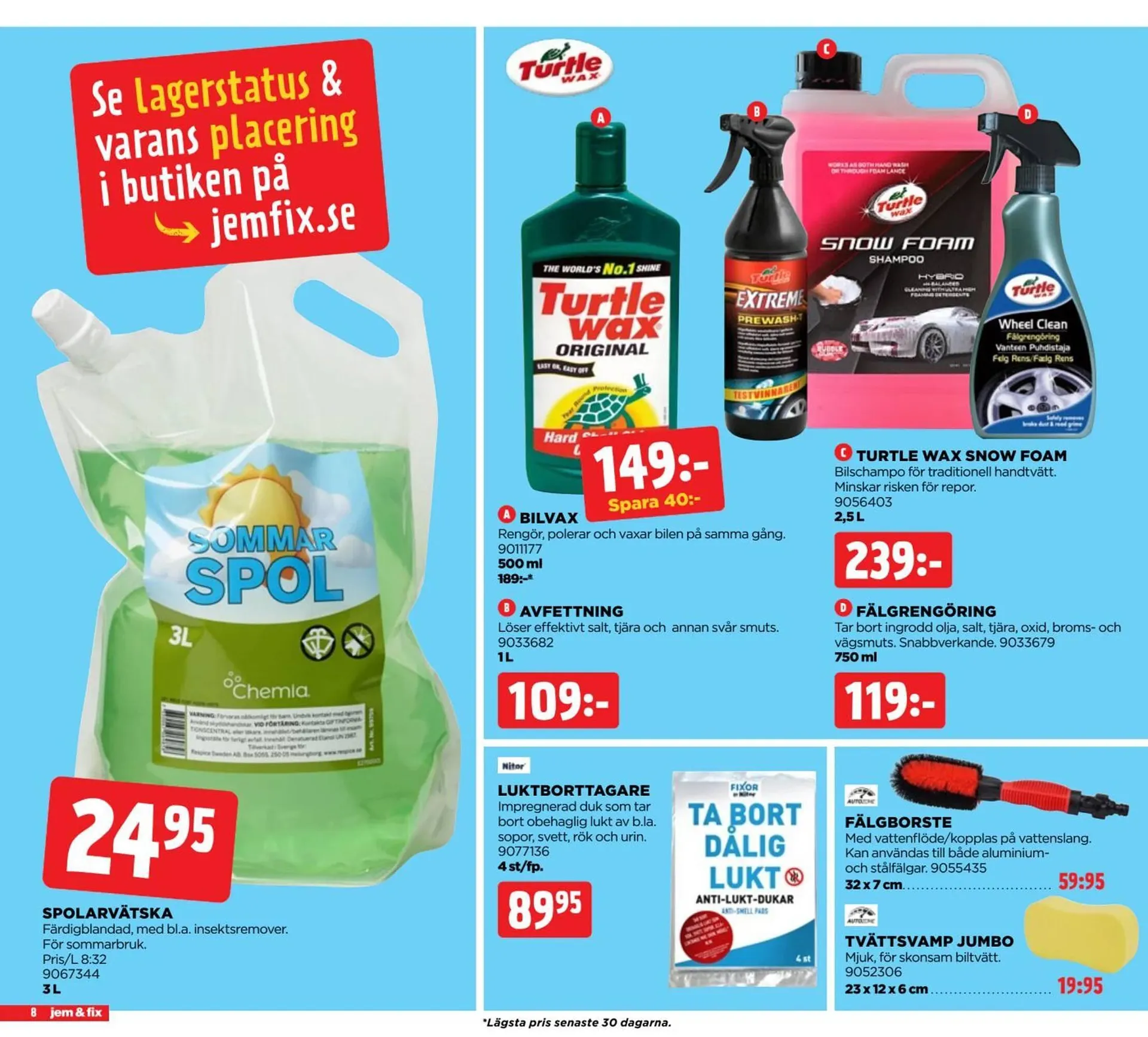 Jem&Fix reklamblad från 23 juni till 29 juni 2025 - Reklamblad sidor 8