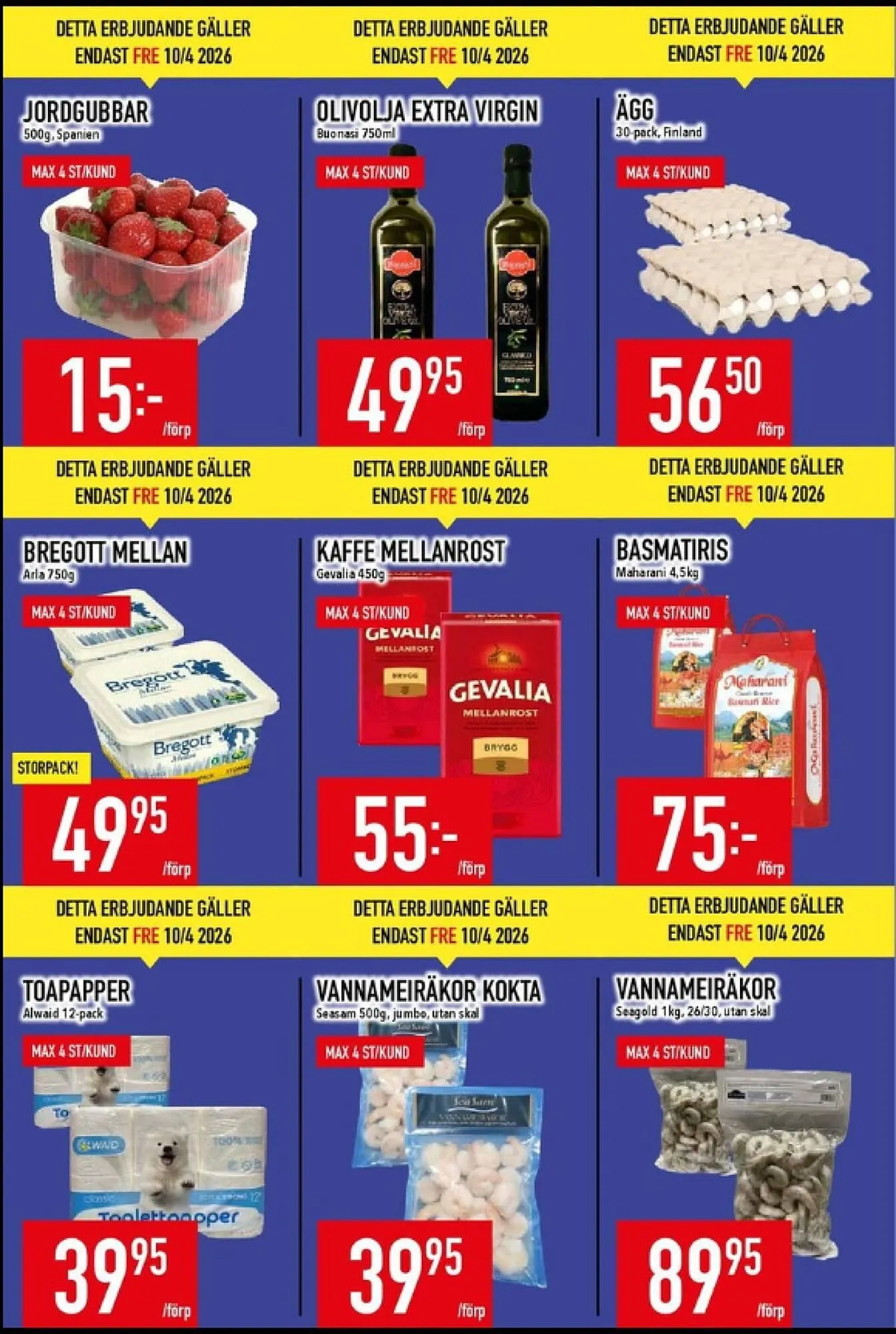 Matdax reklamblad från 7 april till 12 april 2026 - Reklamblad sidor 4
