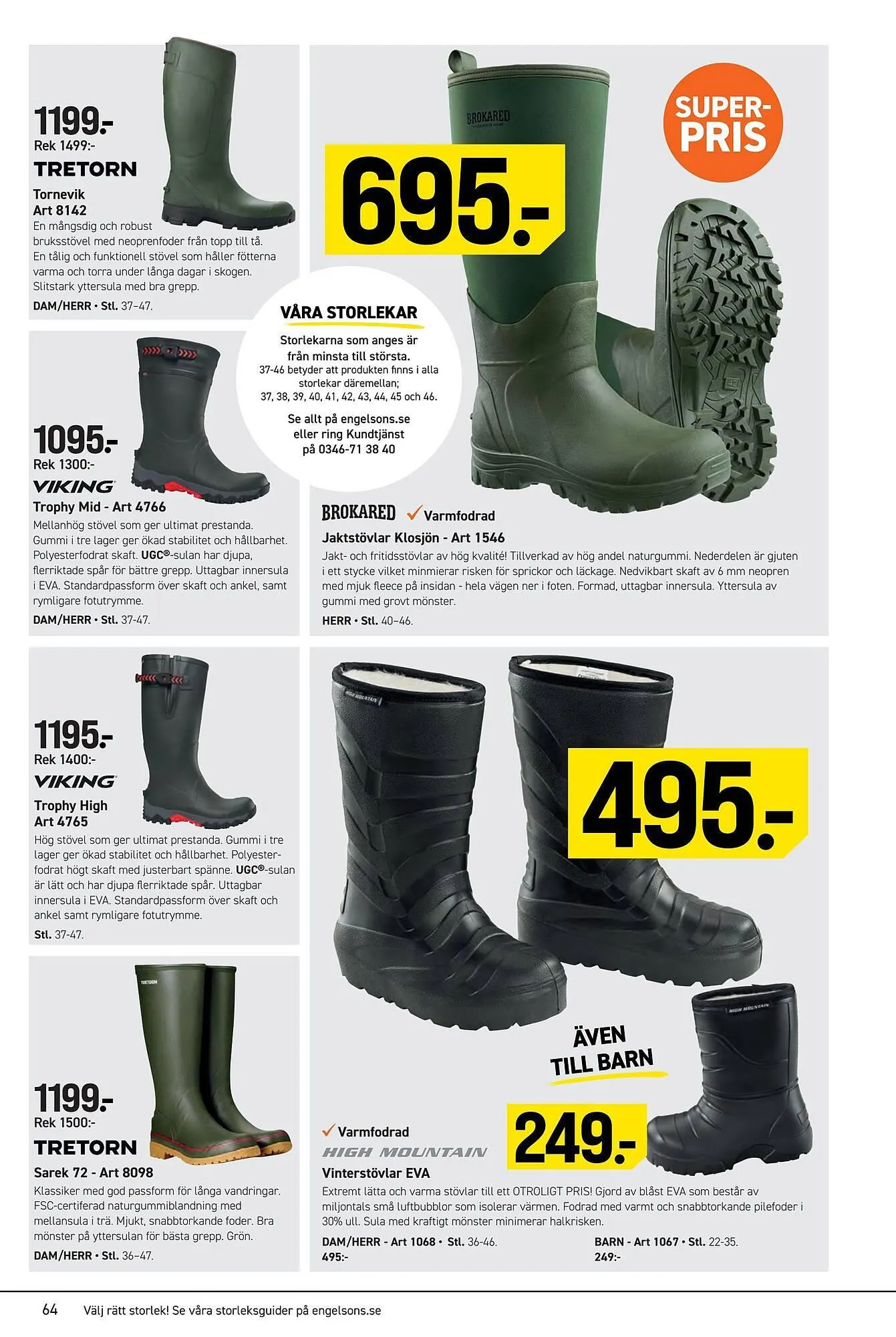 Engelsons reklamblad från 1 juli till 31 juli 2025 - Reklamblad sidor 64