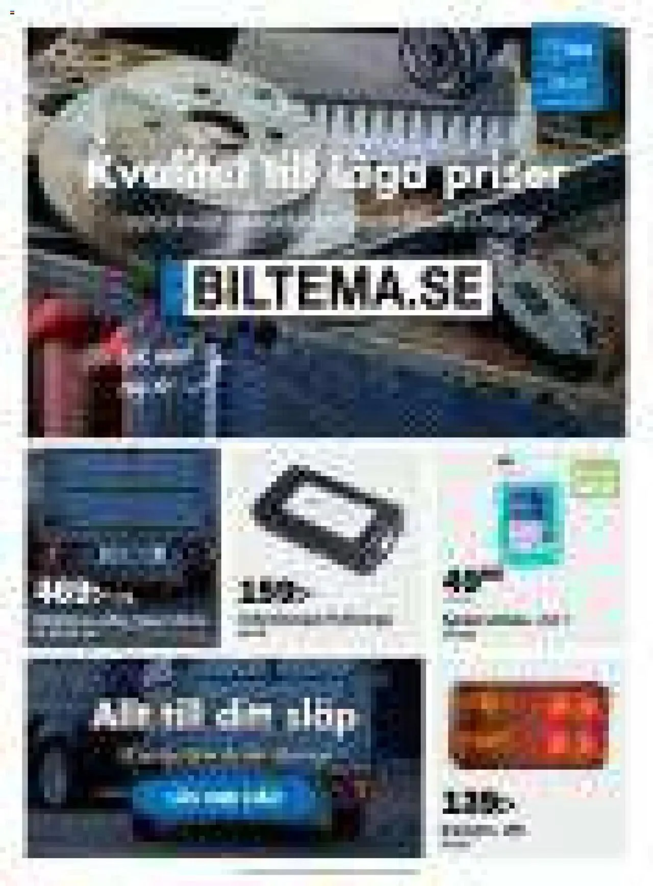 Biltema - erbjudanden från 1 oktober till 31 oktober 2023 - Reklamblad sidor 12