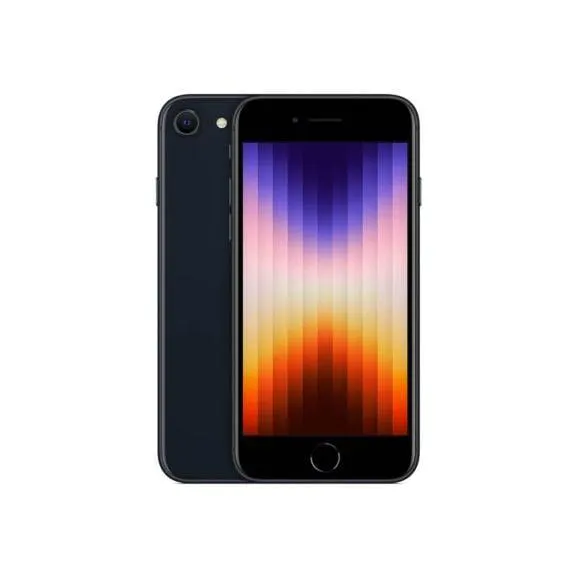 Apple iPhone SE 5G 64 GB - Midnatt