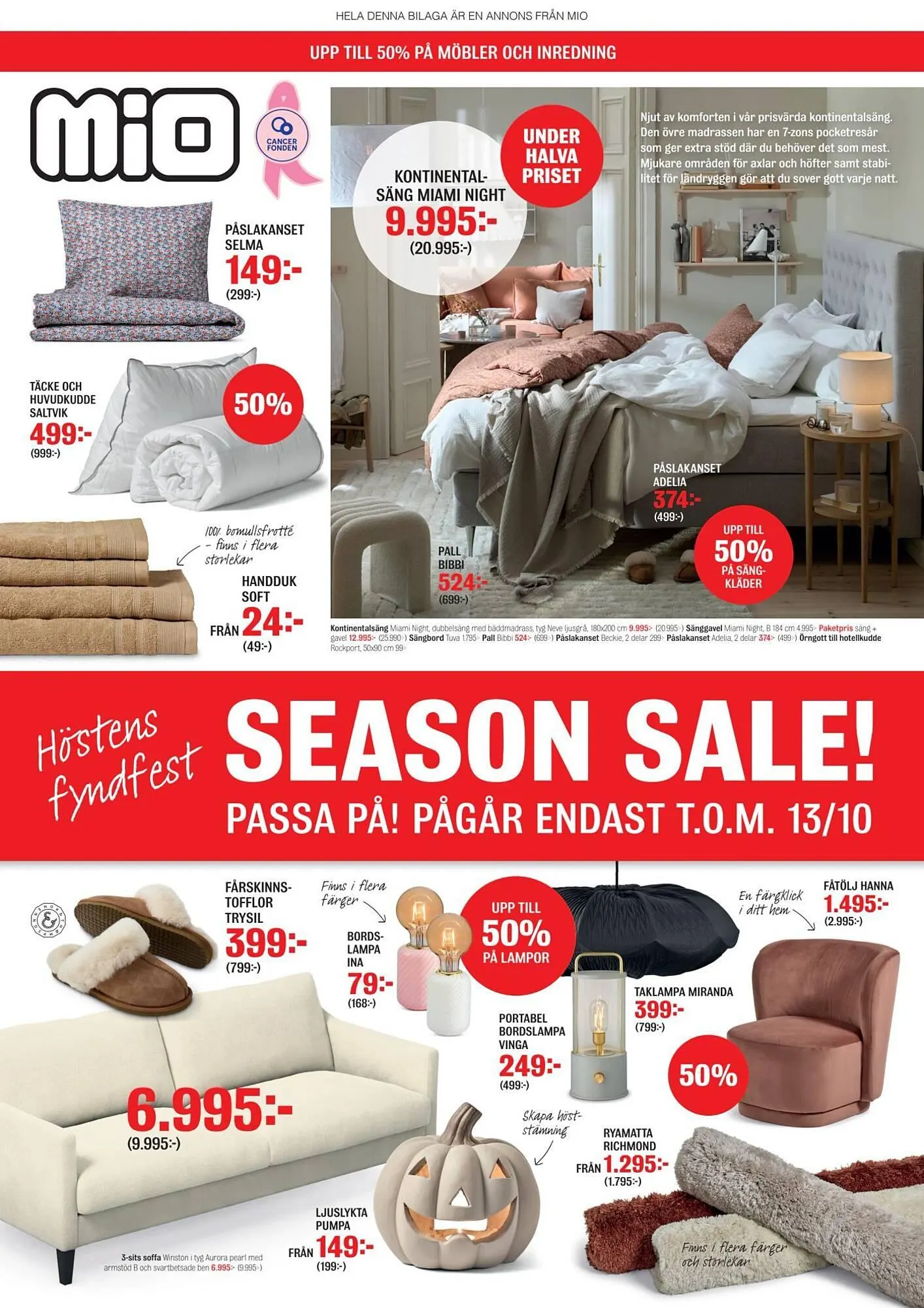 Mio reklamblad från 30 september till 13 oktober 2025 - Reklamblad sidor 1