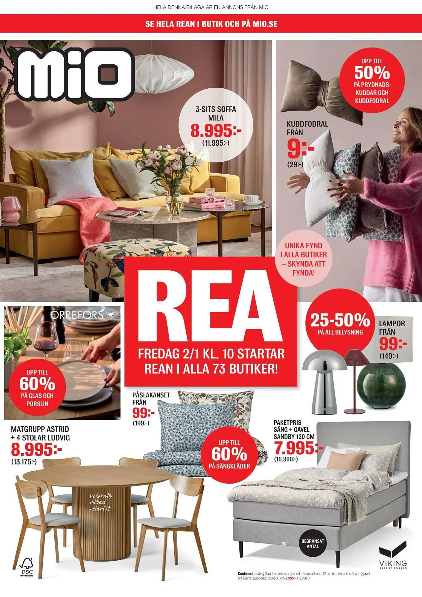 Mio reklamblad från 2 januari till 20 januari 2026 - Reklamblad sidor 1