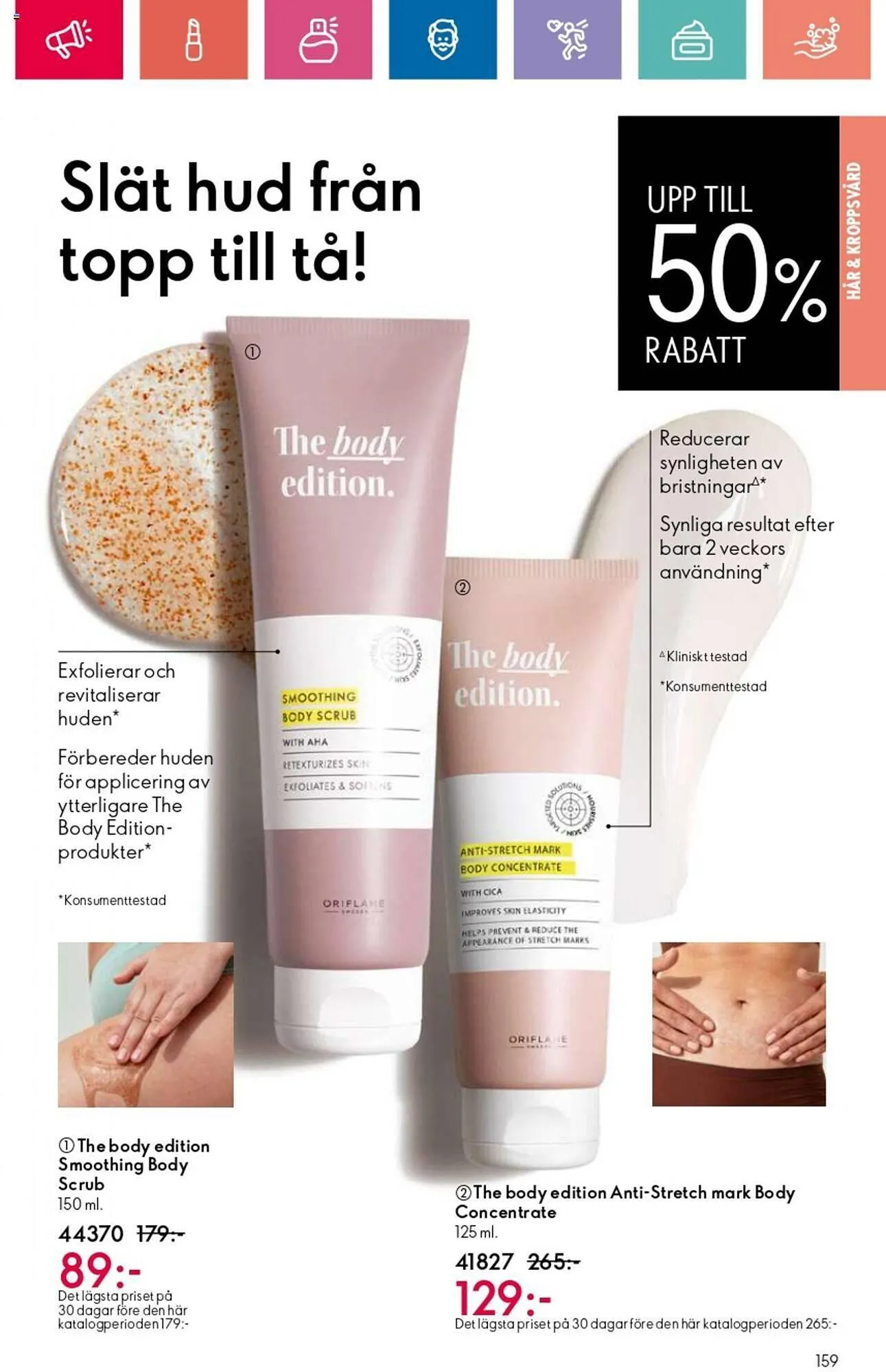 Oriflame reklamblad från 24 oktober till 13 november 2024 - Reklamblad sidor 159