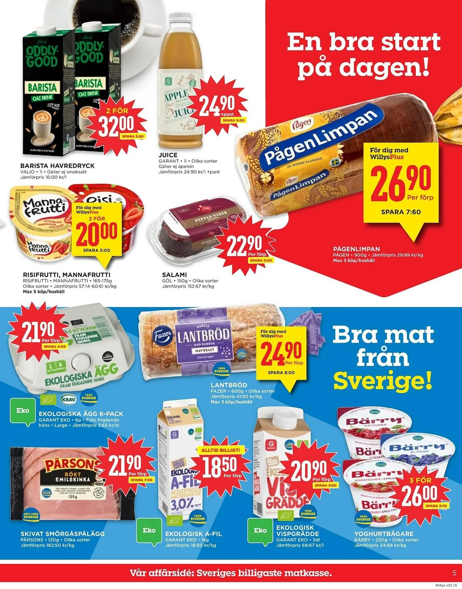 Willys reklamblad från 2 juni till 8 juni 2025 - Reklamblad sidor 5