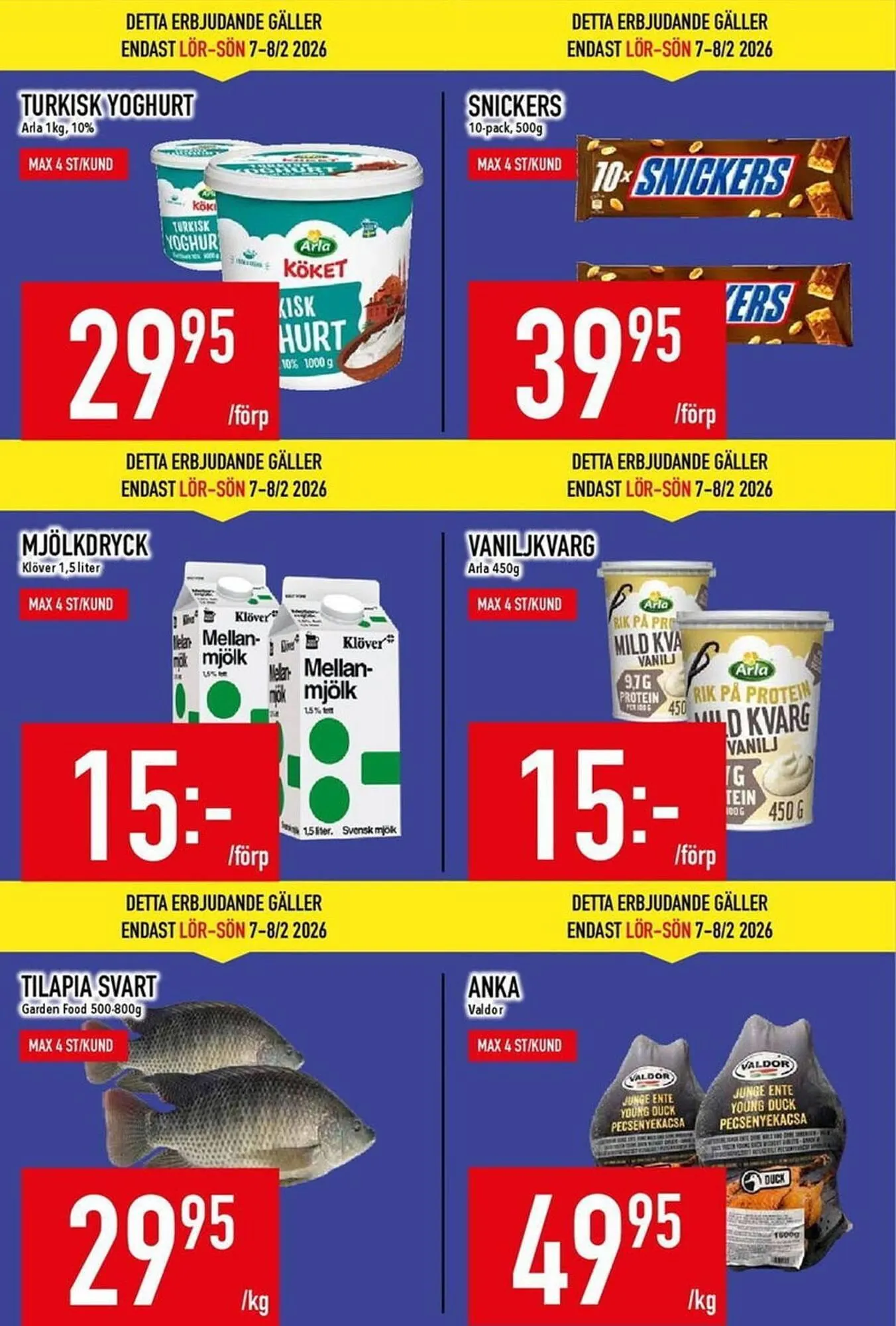 Matdax reklamblad från 9 februari till 15 februari 2026 - Reklamblad sidor 6