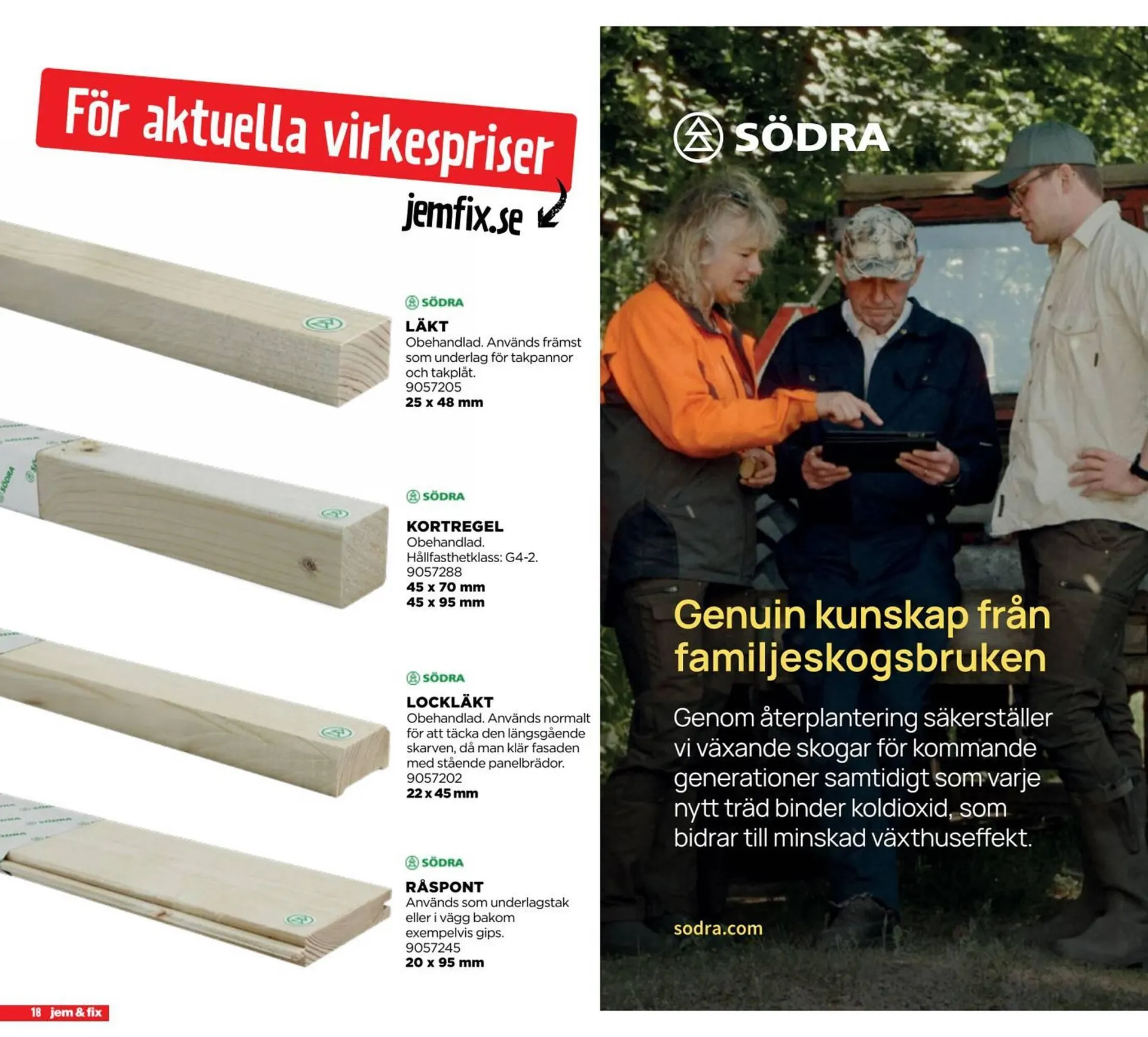 Jem&Fix reklamblad från 3 november till 16 november 2025 - Reklamblad sidor 18