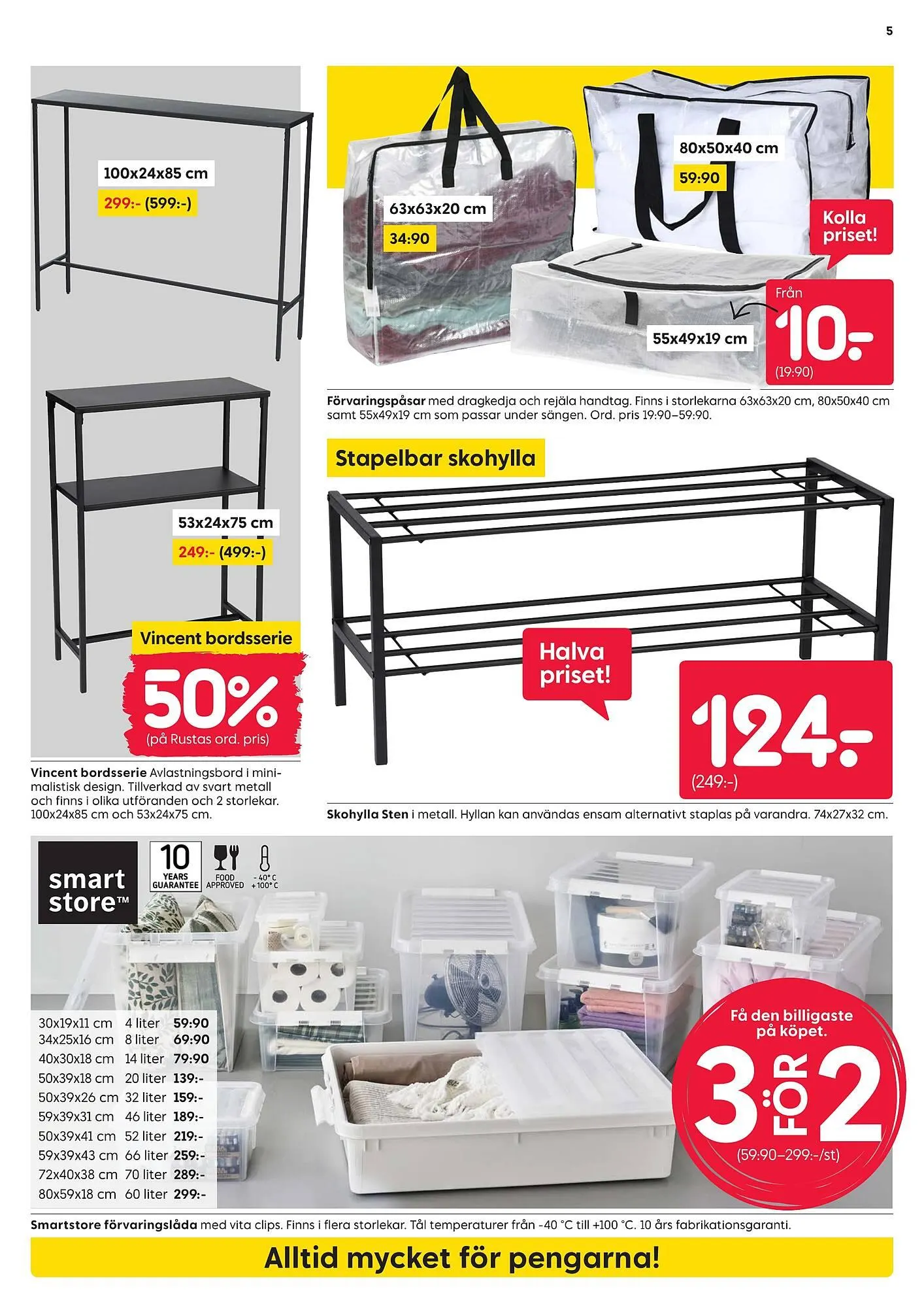 Rusta reklamblad från 4 augusti till 10 augusti 2025 - Reklamblad sidor 5