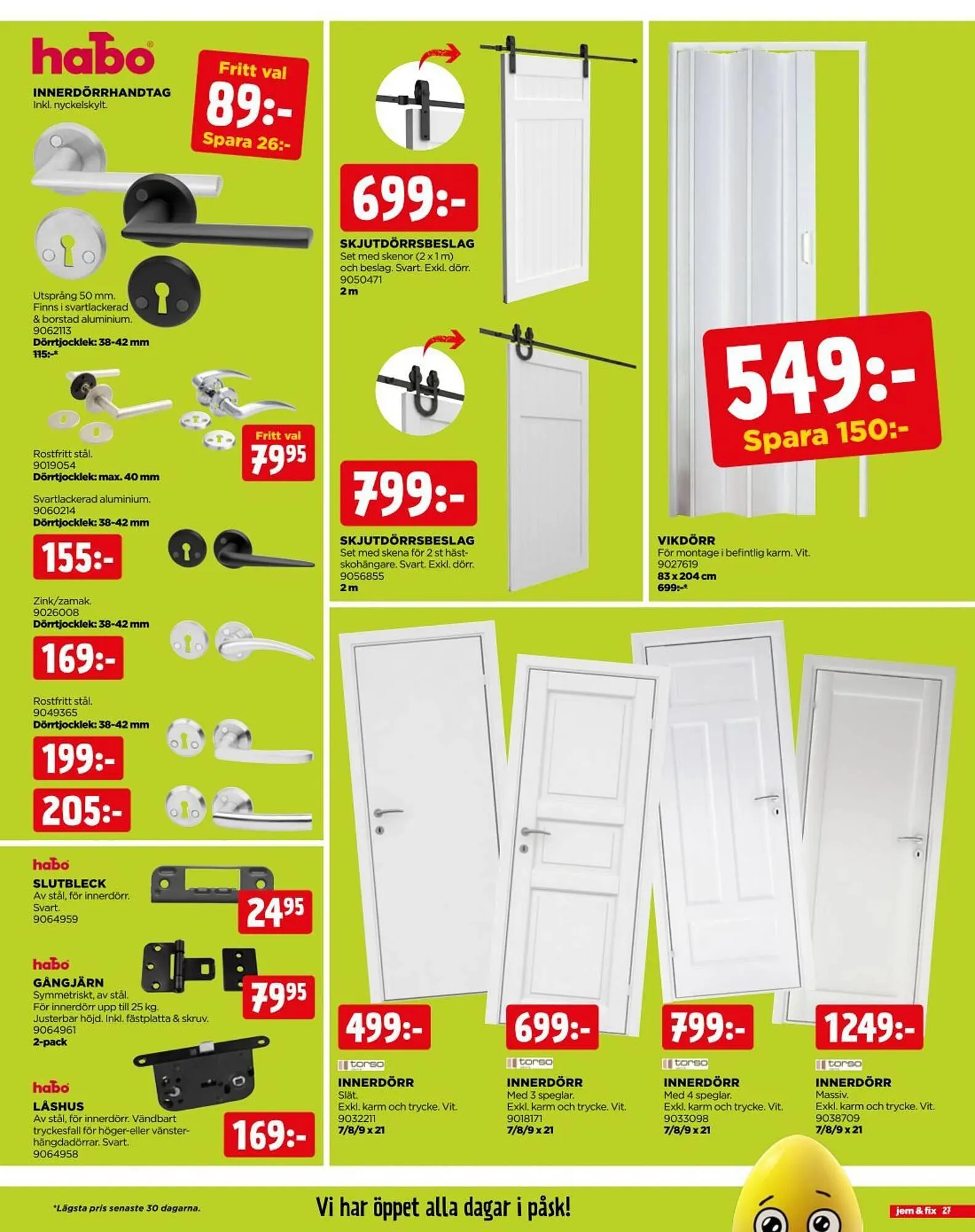 Jem&Fix reklamblad från 14 april till 20 april 2025 - Reklamblad sidor 27