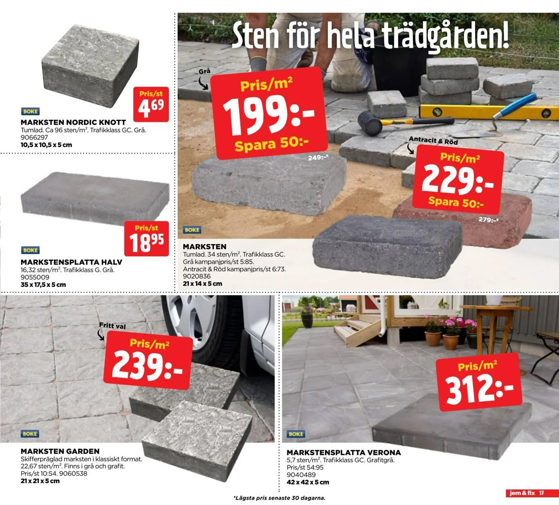 Jem&Fix reklamblad från 4 augusti till 24 augusti 2025 - Reklamblad sidor 17