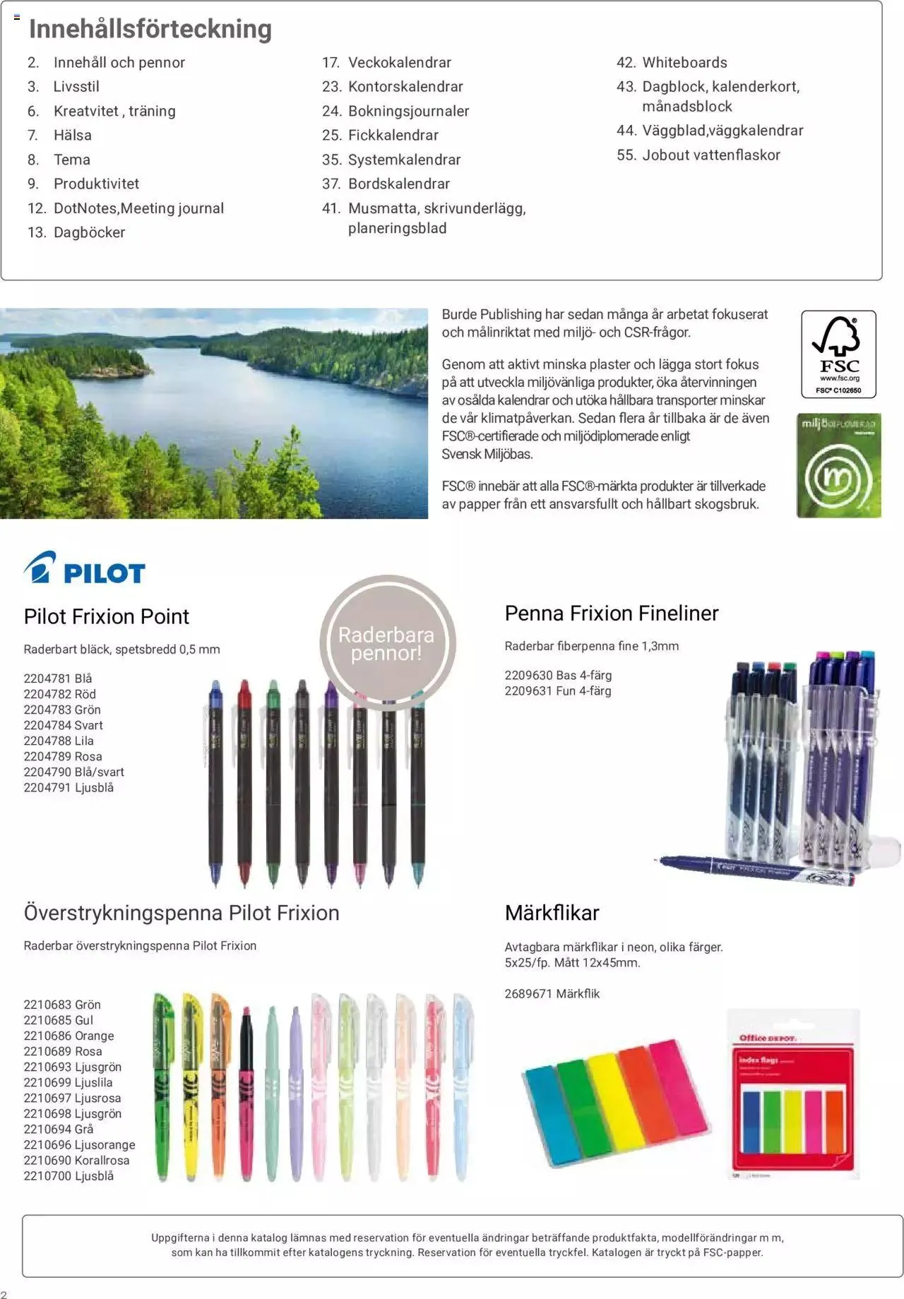 Kalendrar 2024 från 25 juli till 31 december 2023 - Reklamblad sidor 2