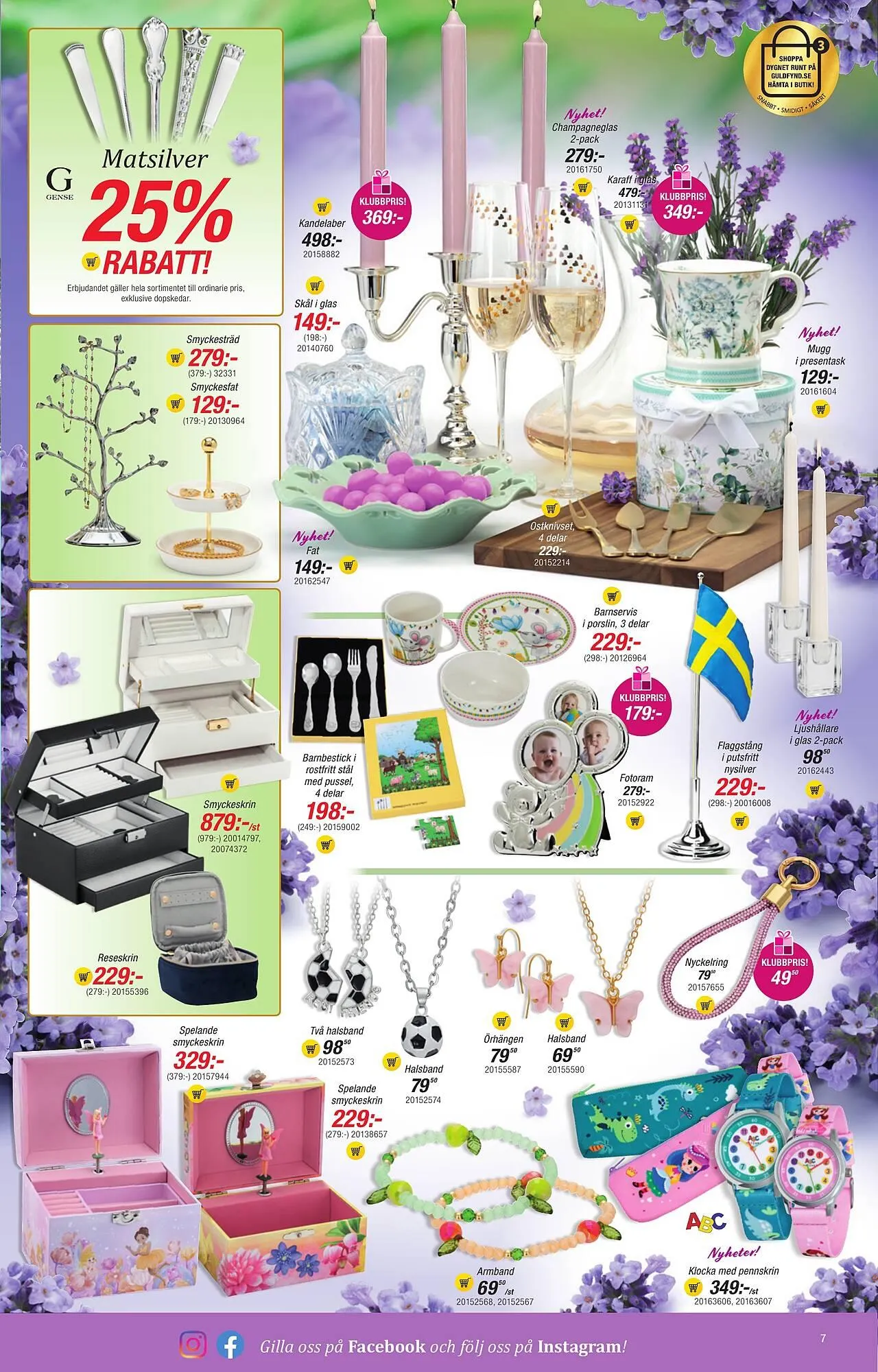 Guldfynd reklamblad från 1 juli till 30 september 2025 - Reklamblad sidor 7