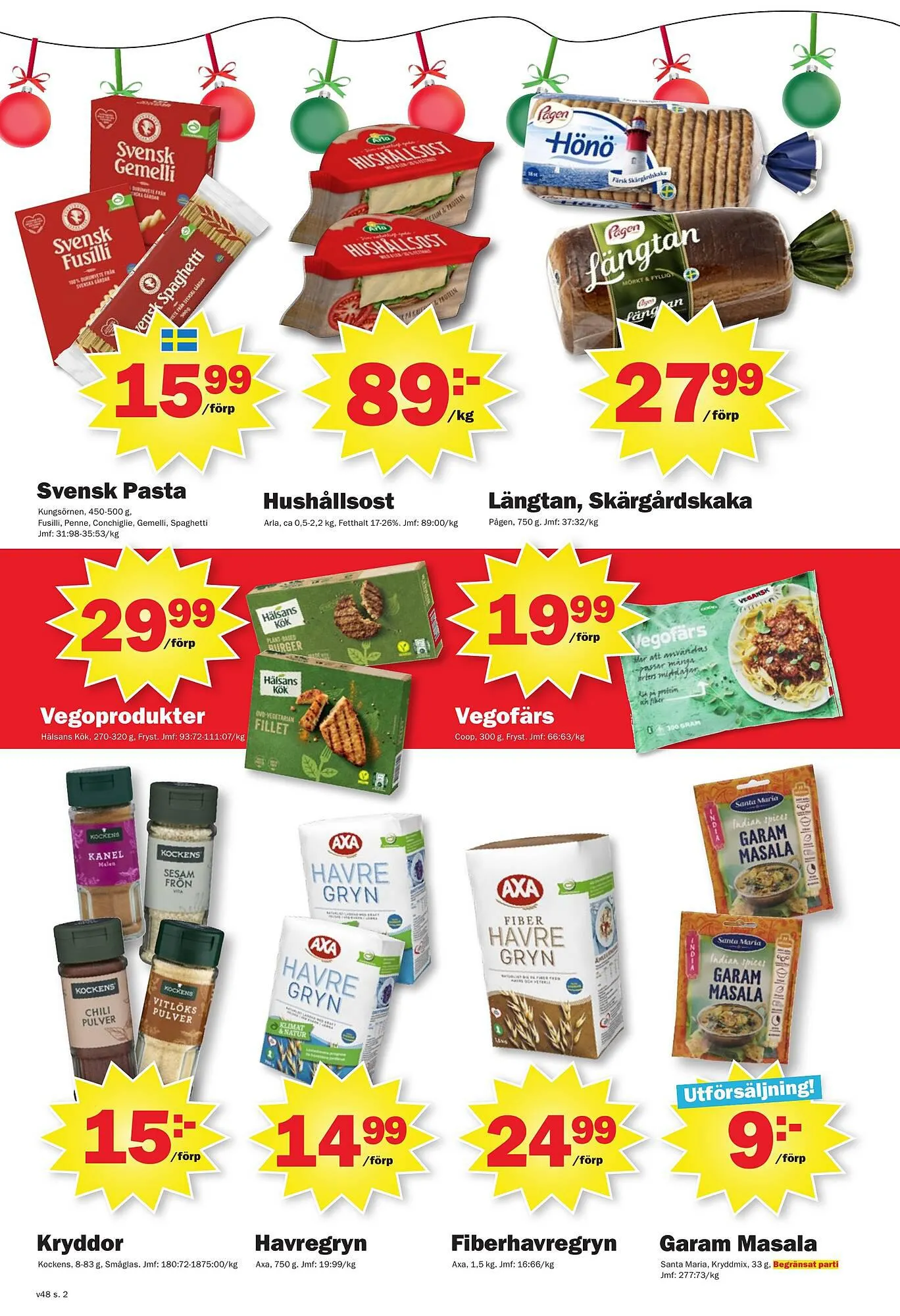 Pekås reklamblad från 4 december till 9 december 2023 - Reklamblad sidor 2