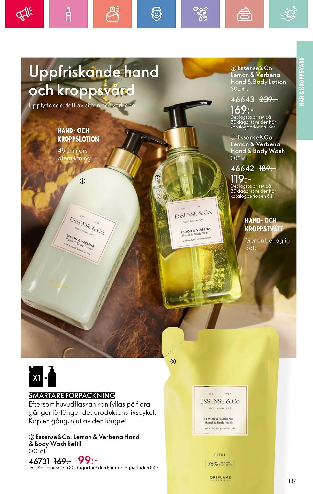 Oriflame reklamblad från 26 januari till 15 februari 2025 - Reklamblad sidor 137