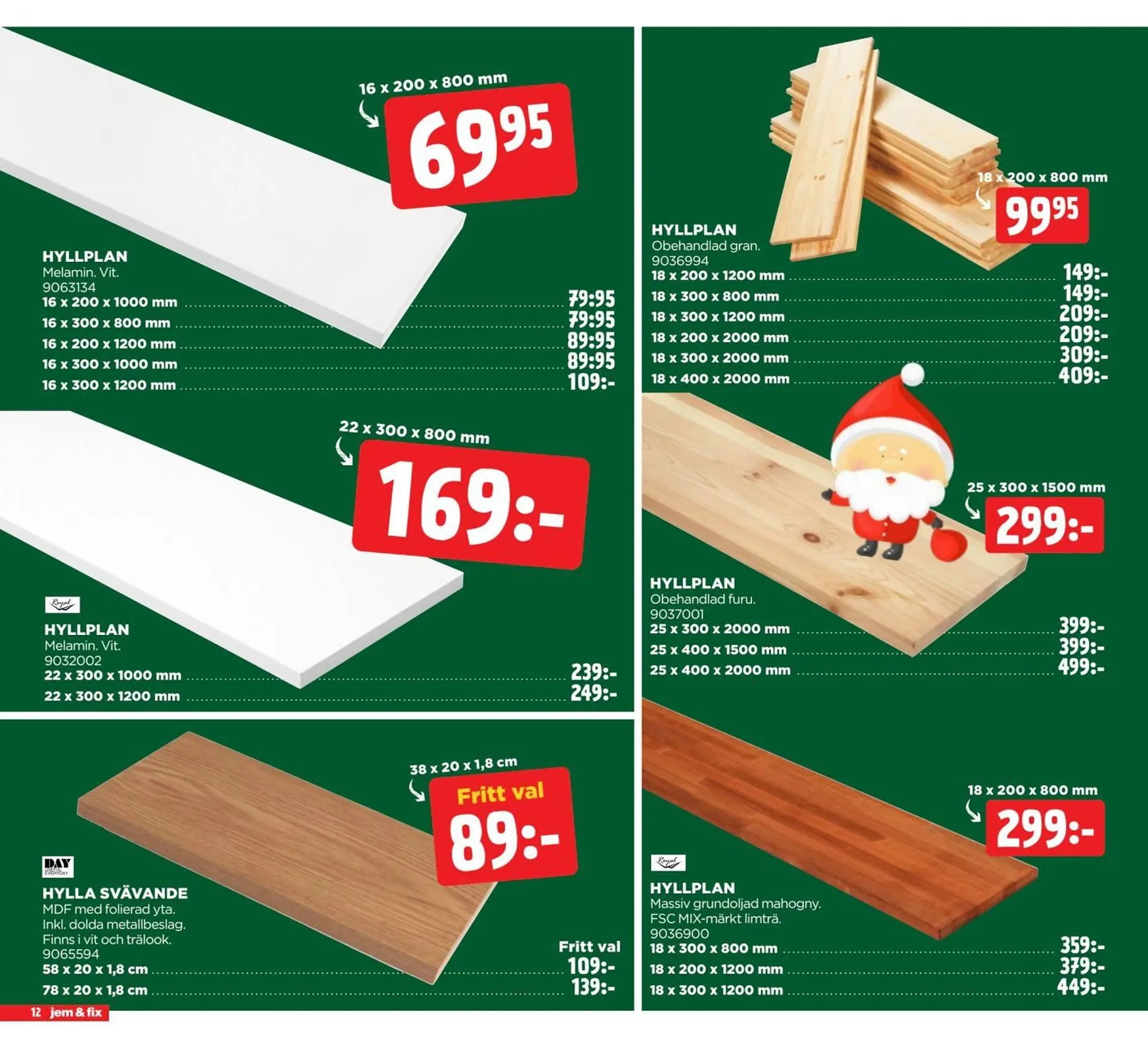 Jem&Fix reklamblad från 24 november till 7 december 2025 - Reklamblad sidor 12