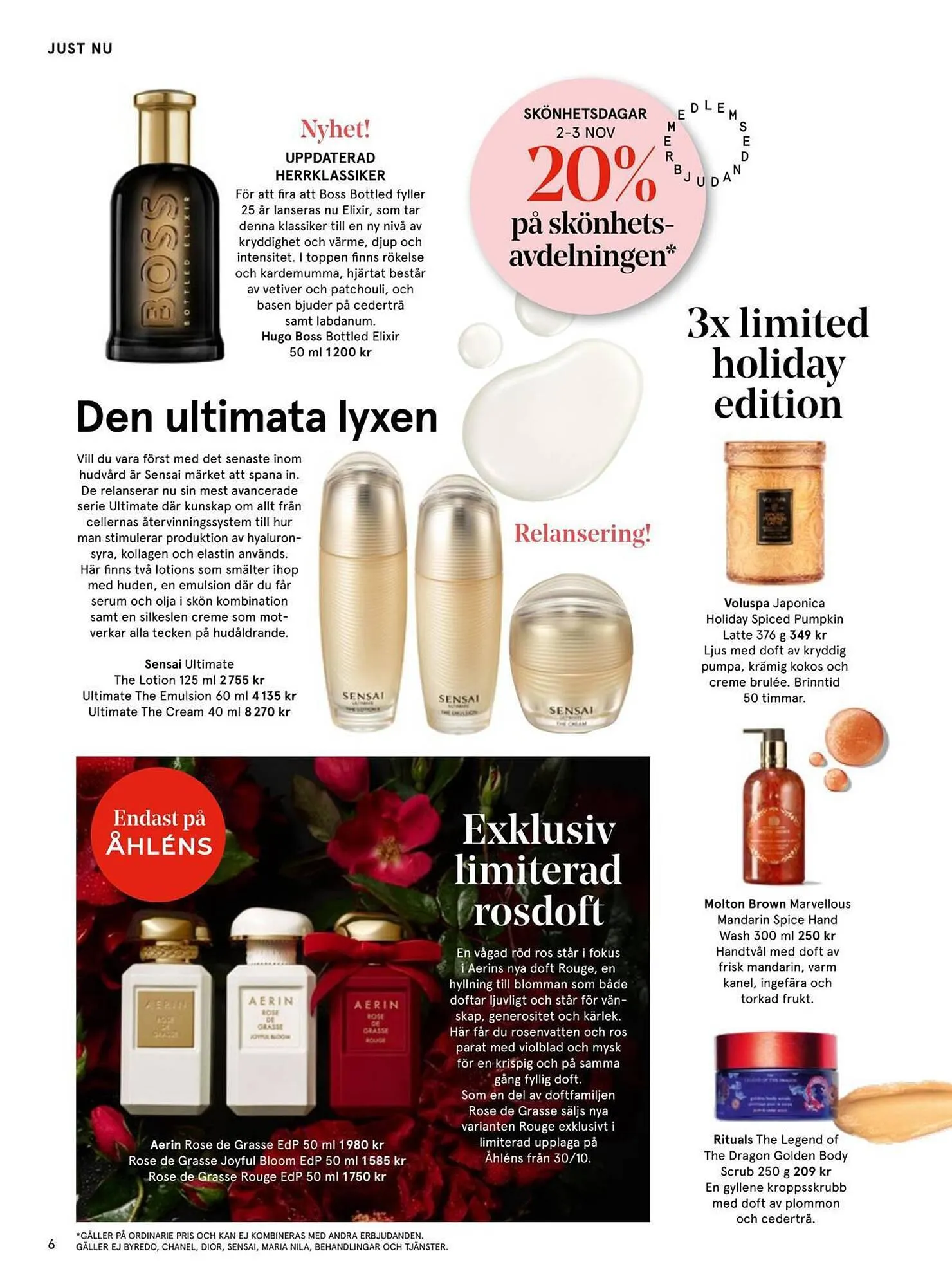 Åhléns reklamblad från 25 oktober till 14 november 2023 - Reklamblad sidor 6