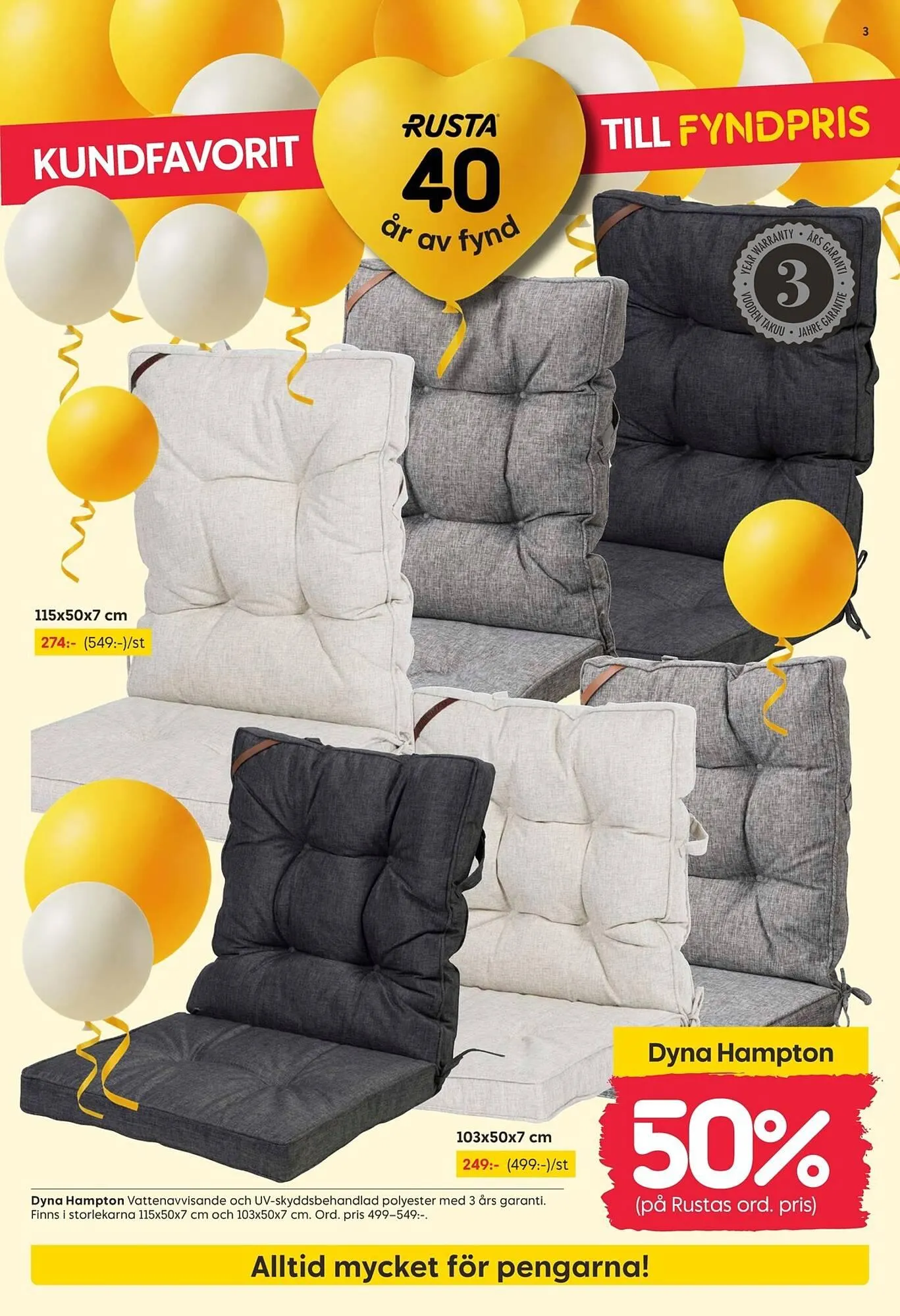 Rusta reklamblad från 4 maj till 10 maj 2026 - Reklamblad sidor 3