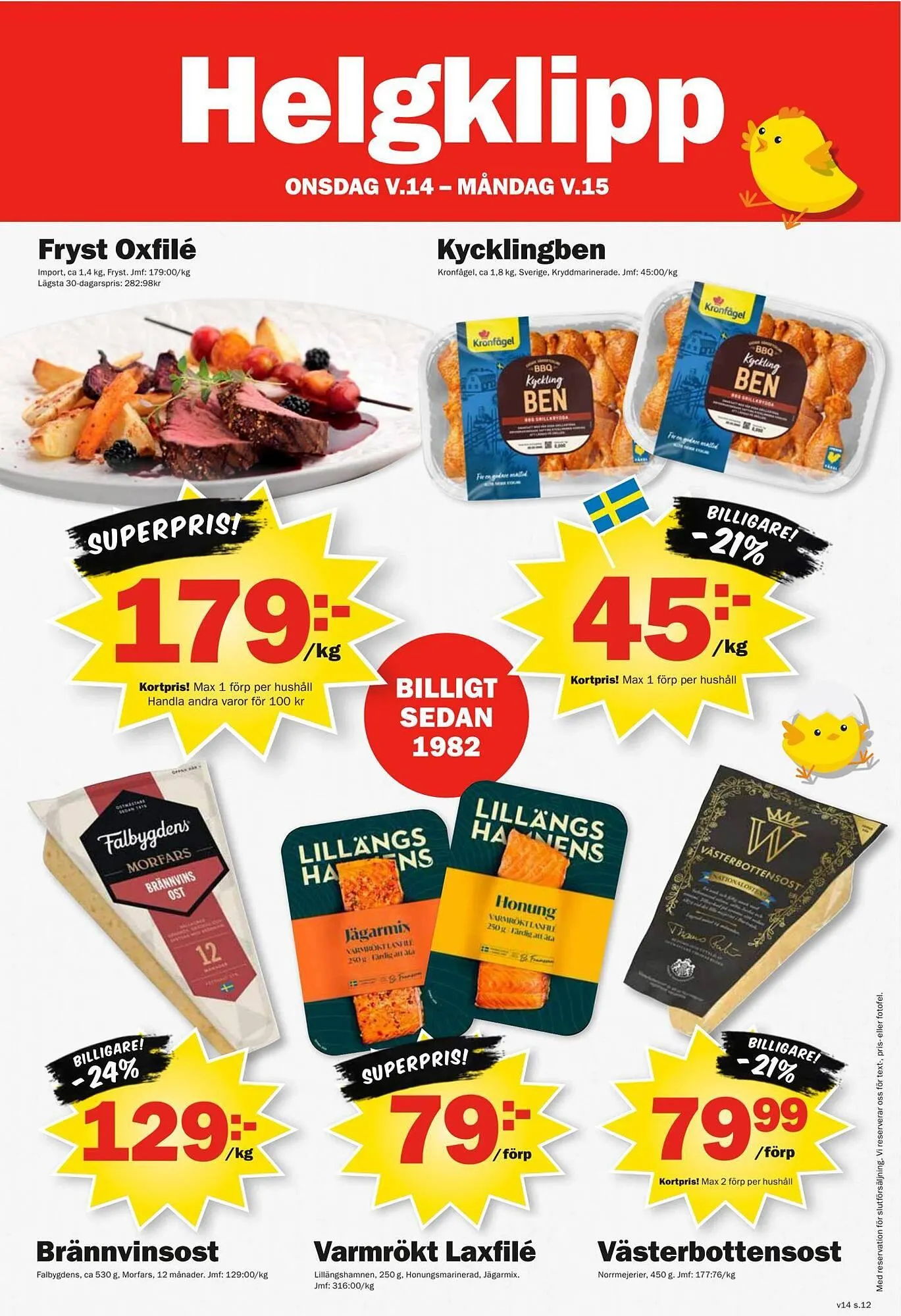 Pekås reklamblad från 30 mars till 7 april 2026 - Reklamblad sidor 12