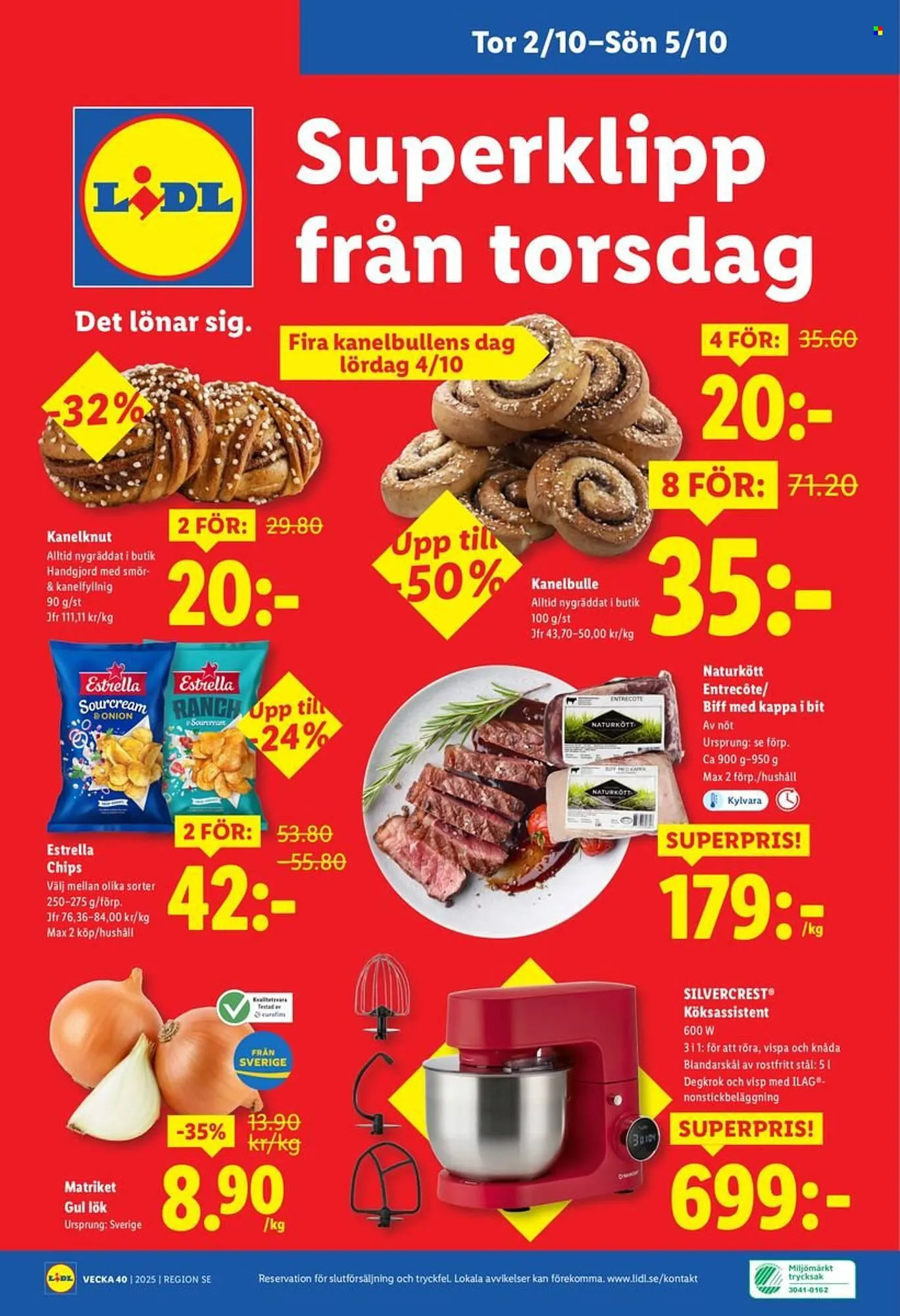 Lidl reklamblad från 29 september till 5 oktober 2025 - Reklamblad sidor 28