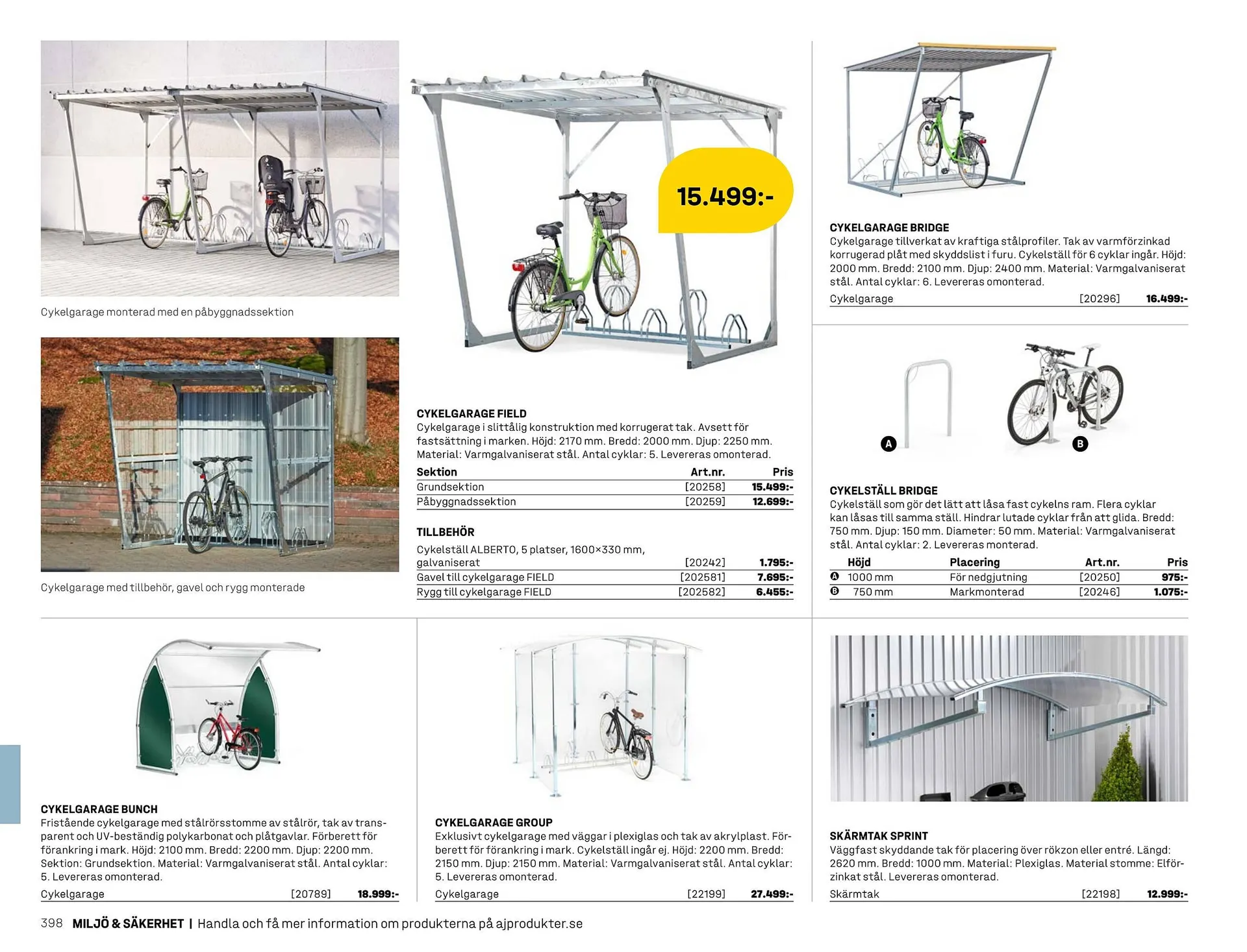AJ Produkter reklamblad från 1 januari till 31 december 2025 - Reklamblad sidor 398