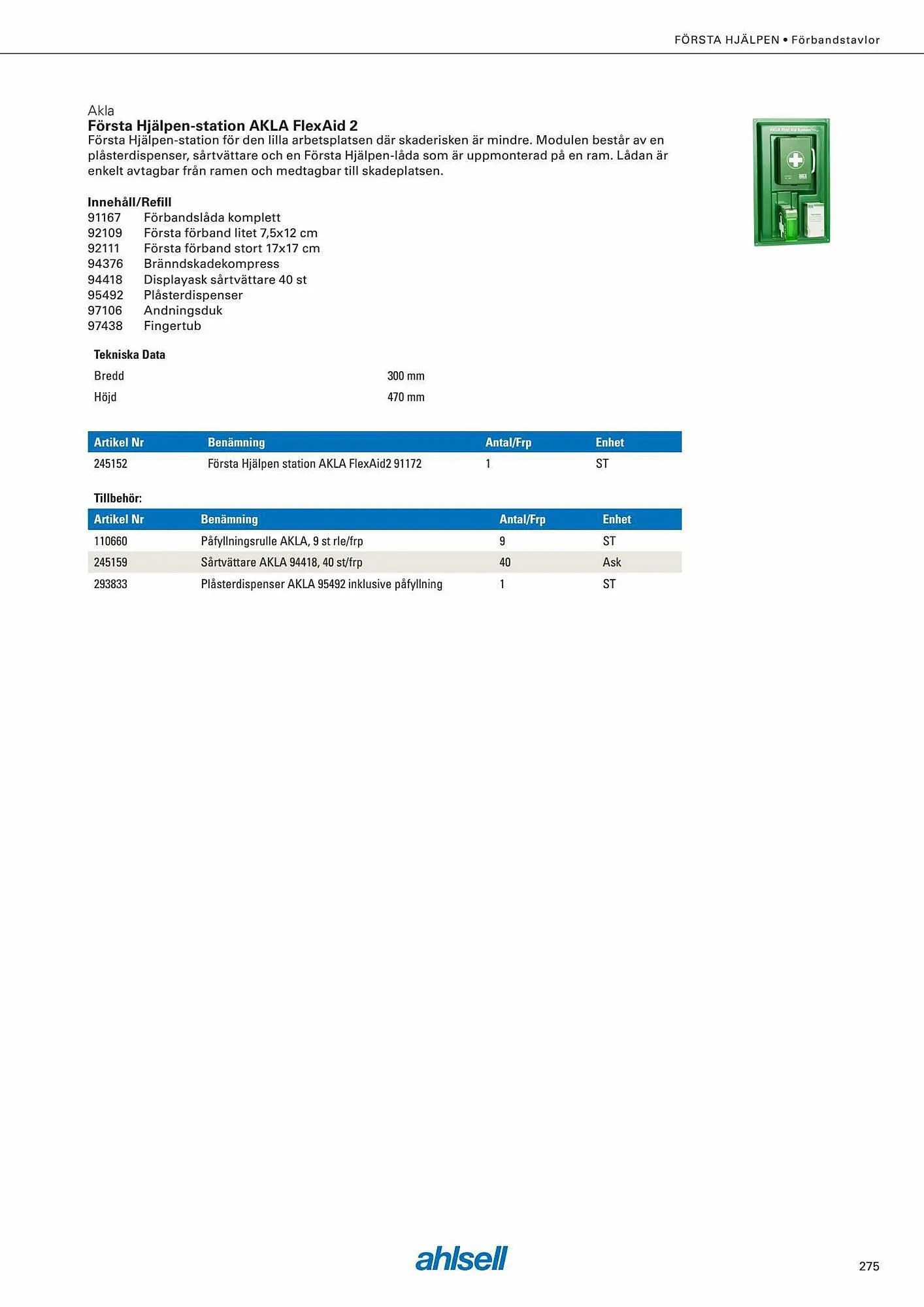 Ahlsell reklamblad från 6 september till 4 november 2023 - Reklamblad sidor 289