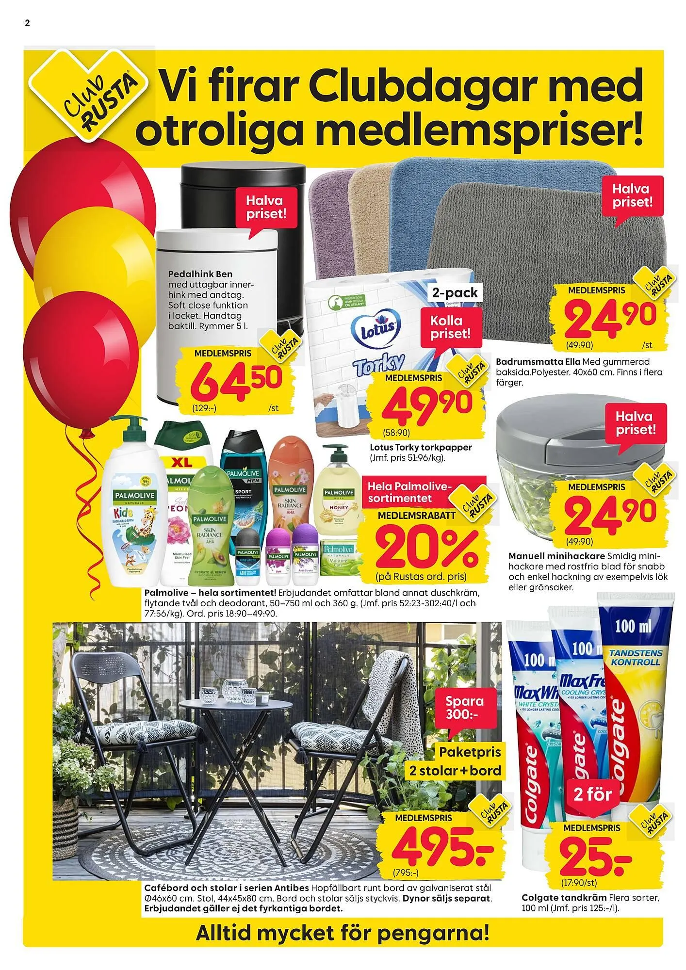 Rusta reklamblad från 24 mars till 30 mars 2025 - Reklamblad sidor 2
