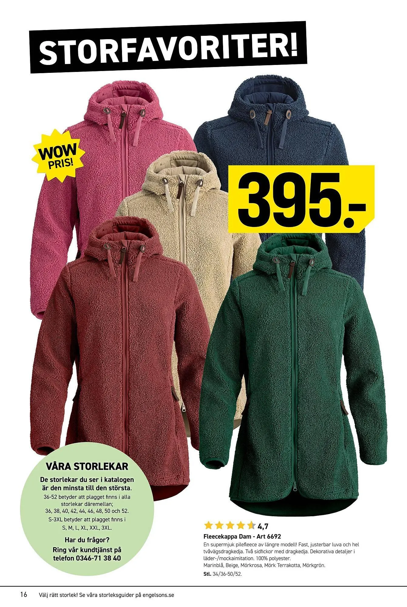 Engelsons reklamblad från 17 mars till 24 mars 2025 - Reklamblad sidor 16
