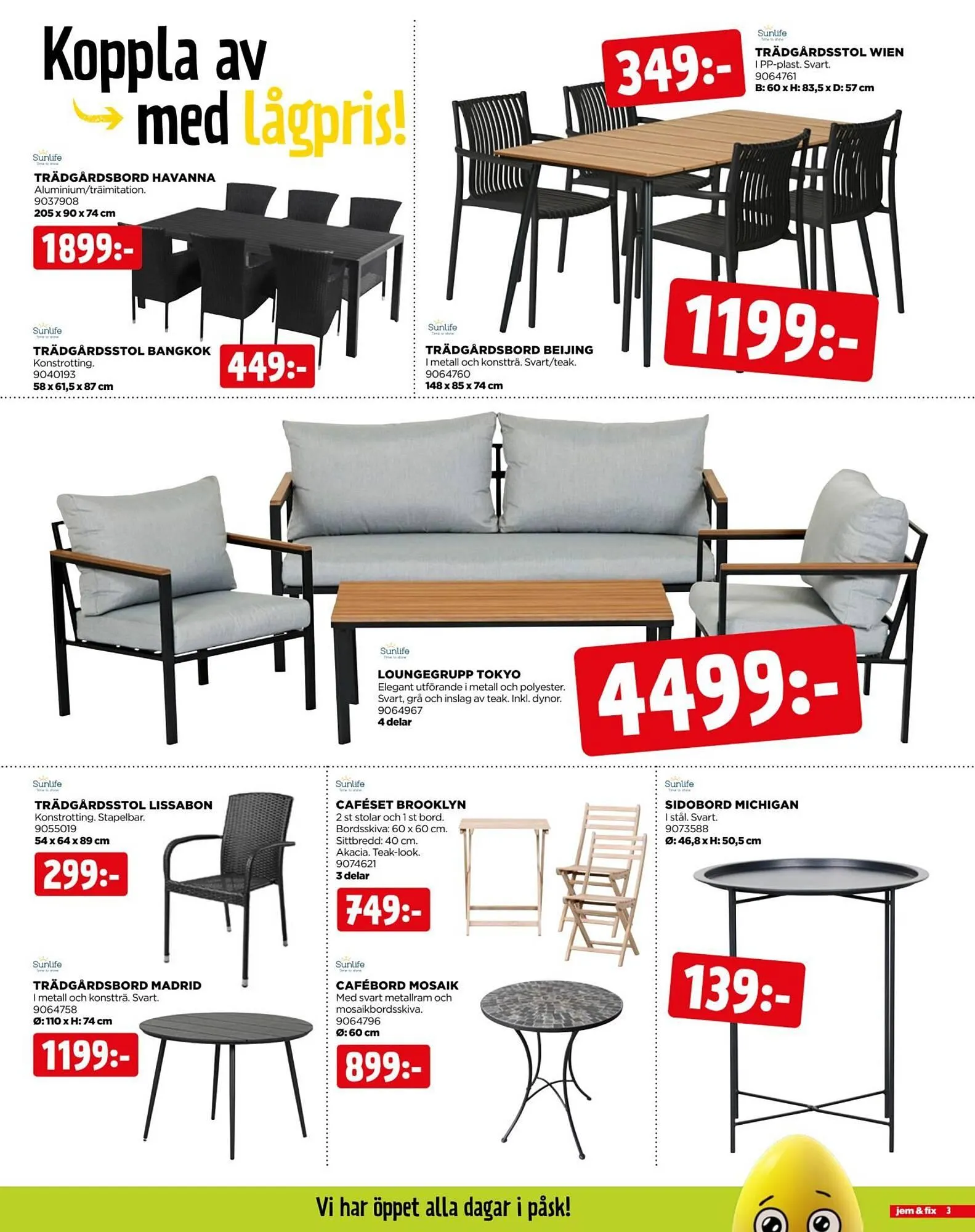 Jem&Fix reklamblad från 30 mars till 6 april 2026 - Reklamblad sidor 3