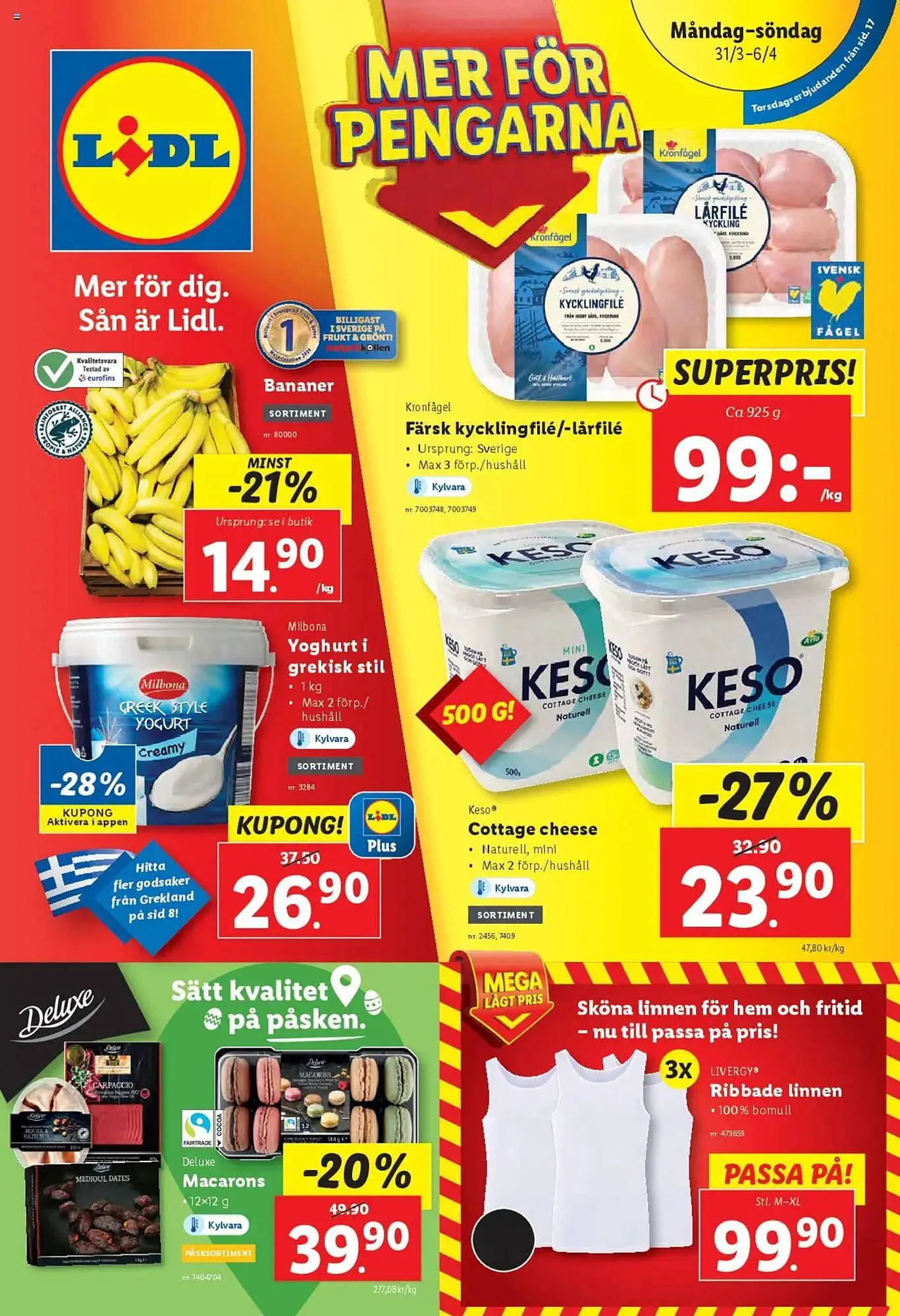 Lidl reklamblad från 31 mars till 6 april 2025 - Reklamblad sidor 1