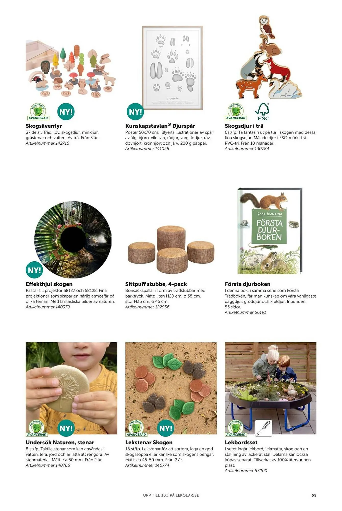 Lekolar reklamblad från 23 februari till 31 december 2024 - Reklamblad sidor 55