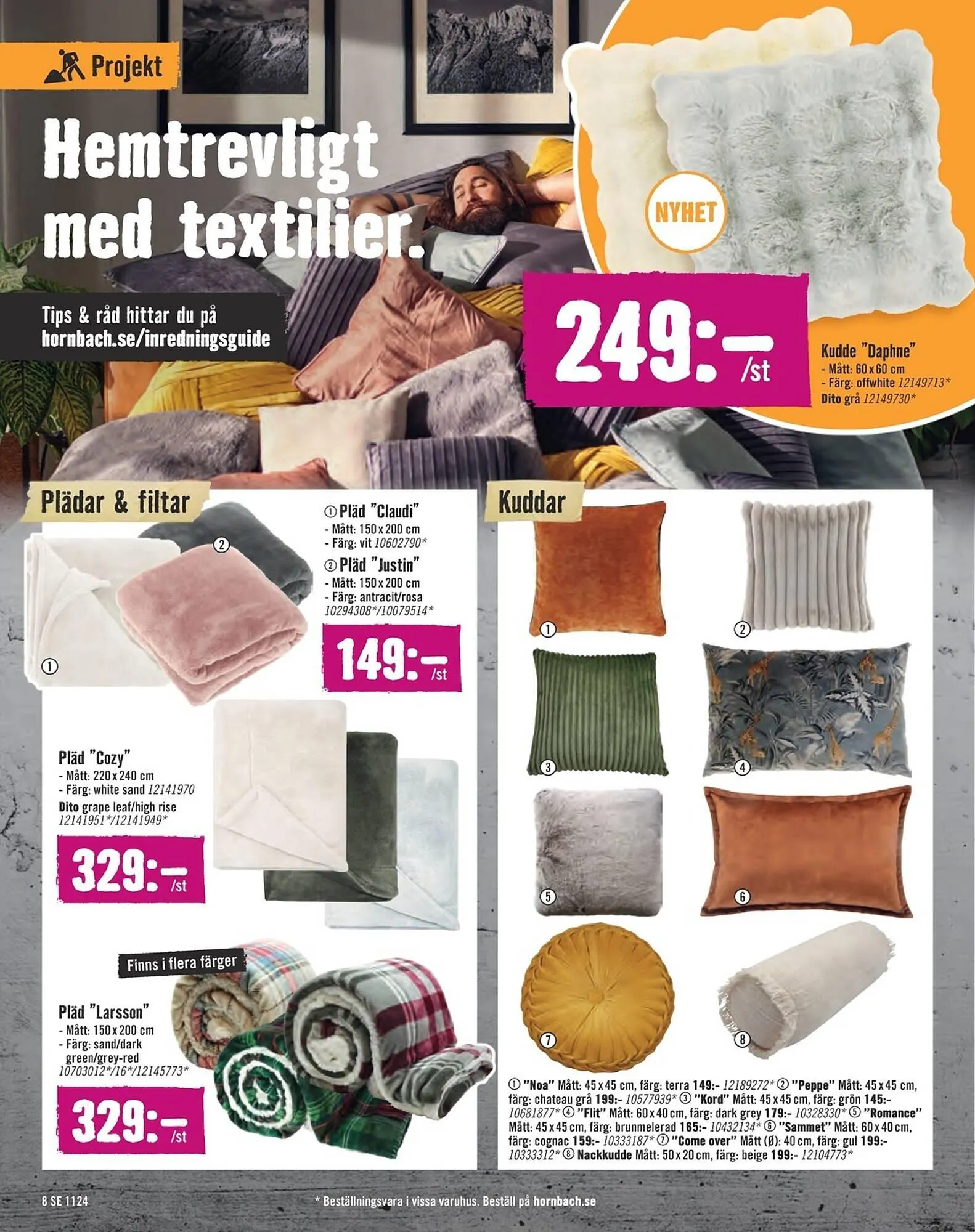 Hornbach reklamblad från 28 oktober till 23 november 2024 - Reklamblad sidor 8