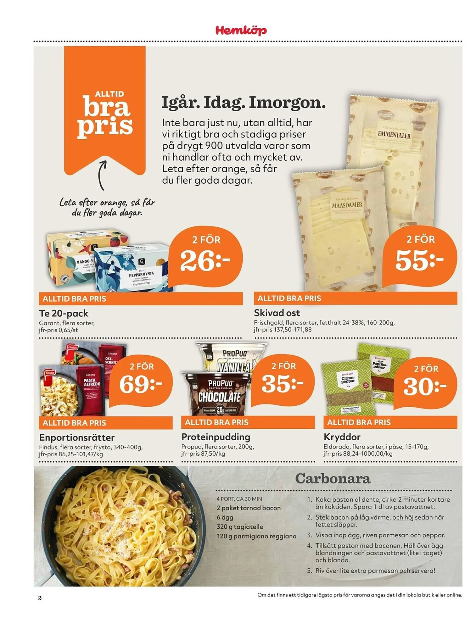 Hemköp reklamblad från 22 april till 28 april 2025 - Reklamblad sidor 2