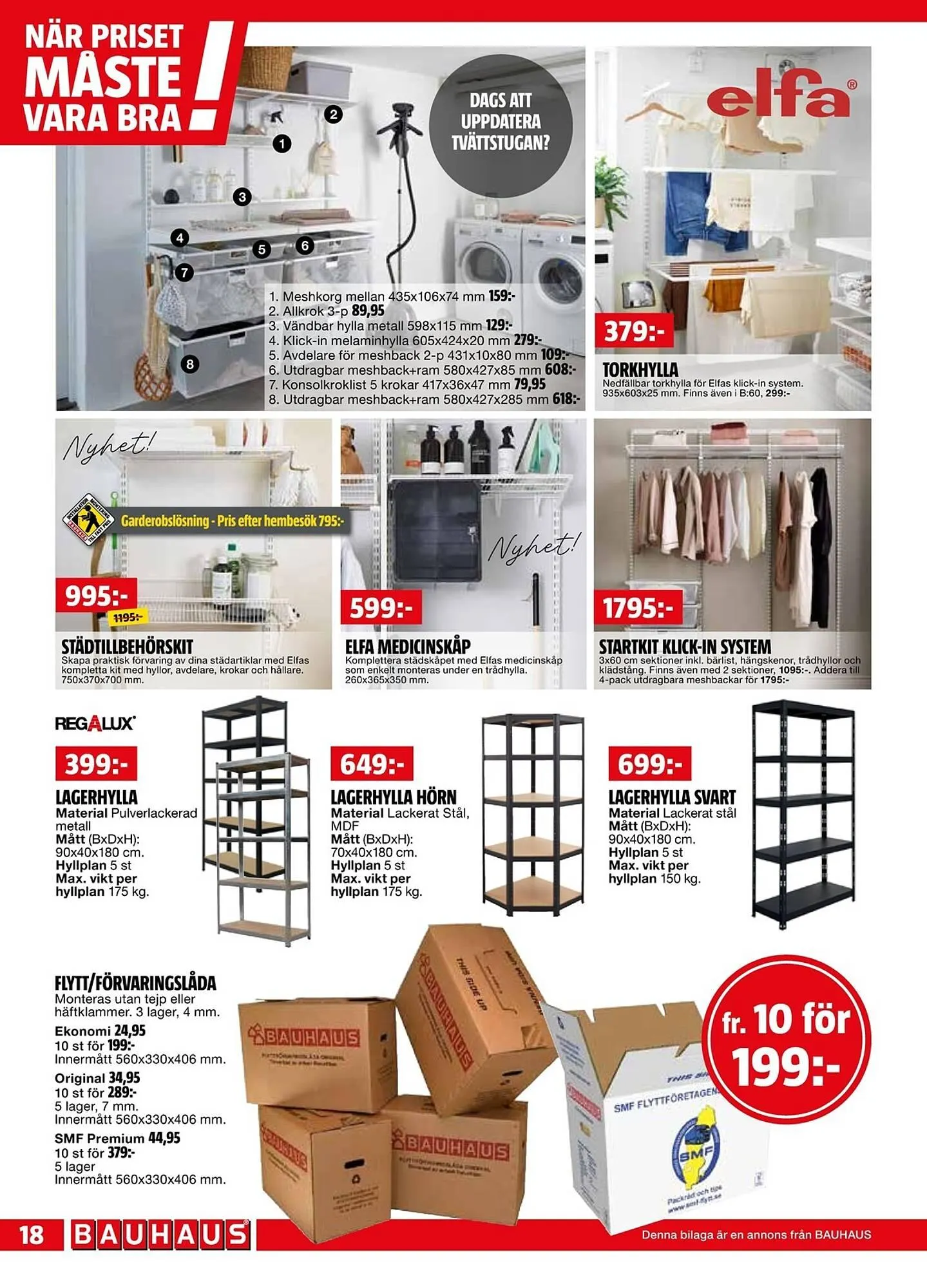 Bauhaus reklamblad från 3 mars till 16 mars 2025 - Reklamblad sidor 18