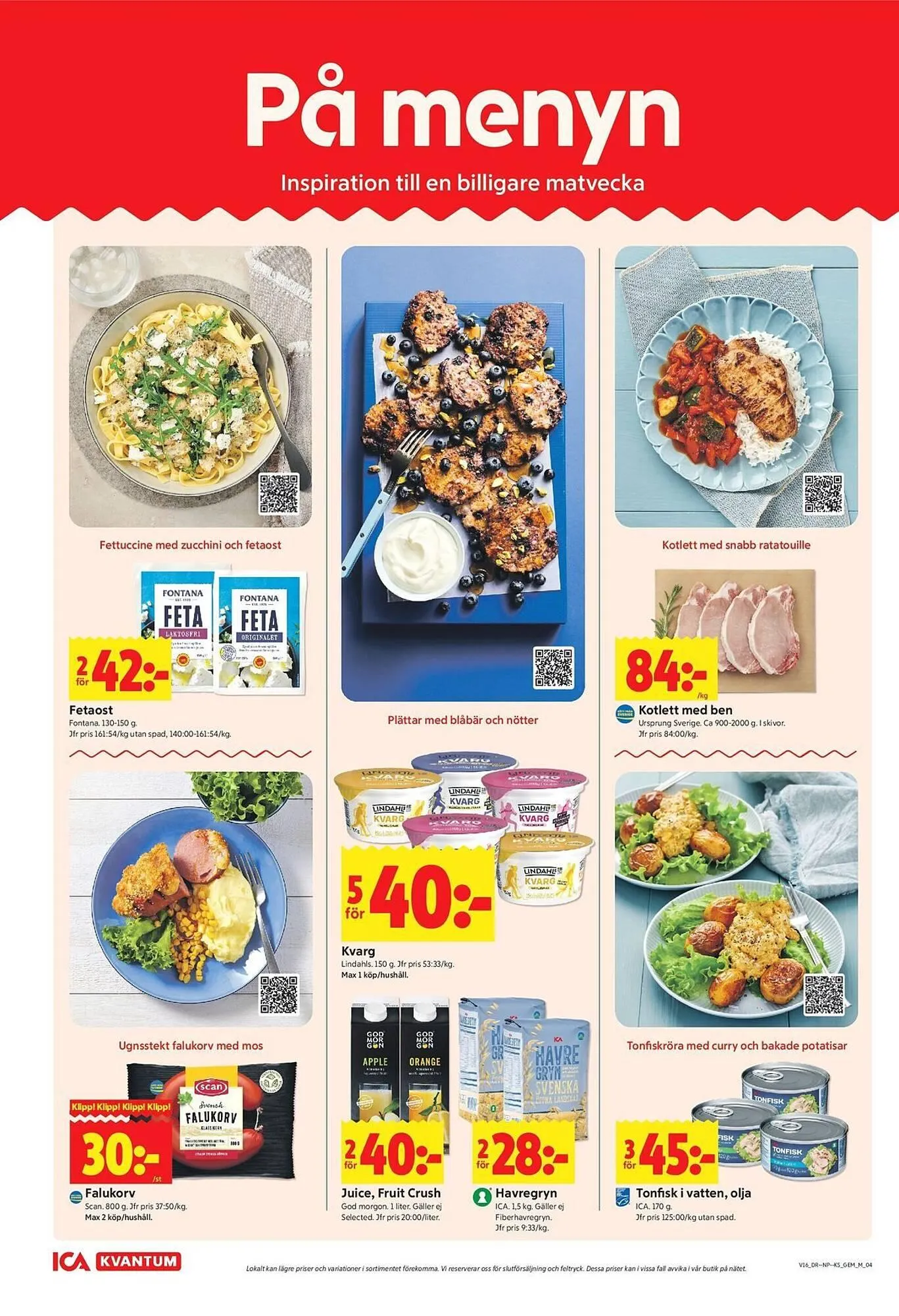 ICA Kvantum reklamblad från 13 april till 19 april 2026 - Reklamblad sidor 4