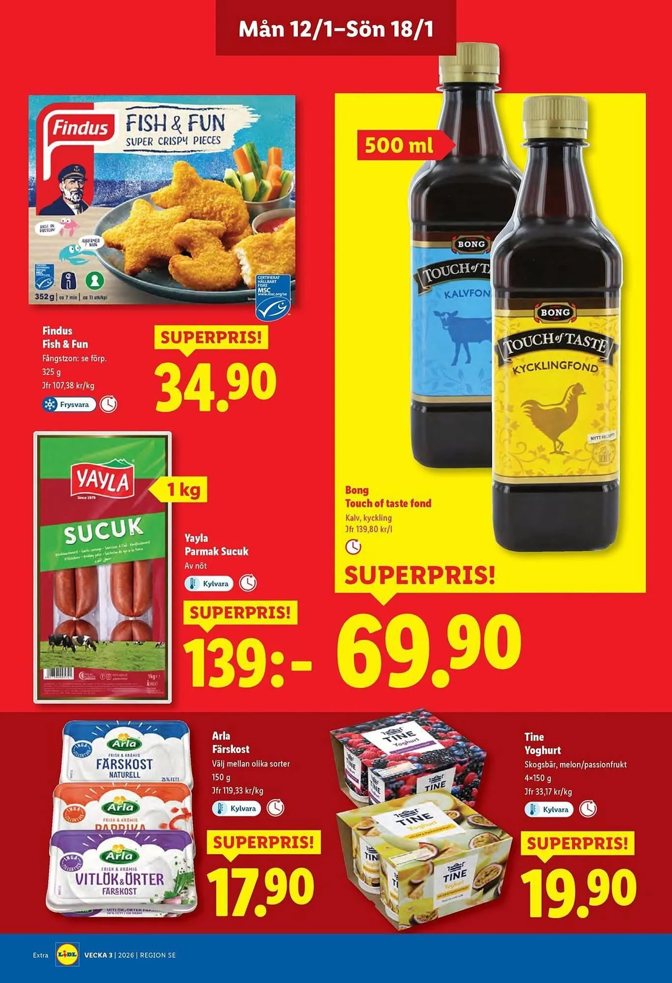 Lidl reklamblad från 12 januari till 18 januari 2026 - Reklamblad sidor 8