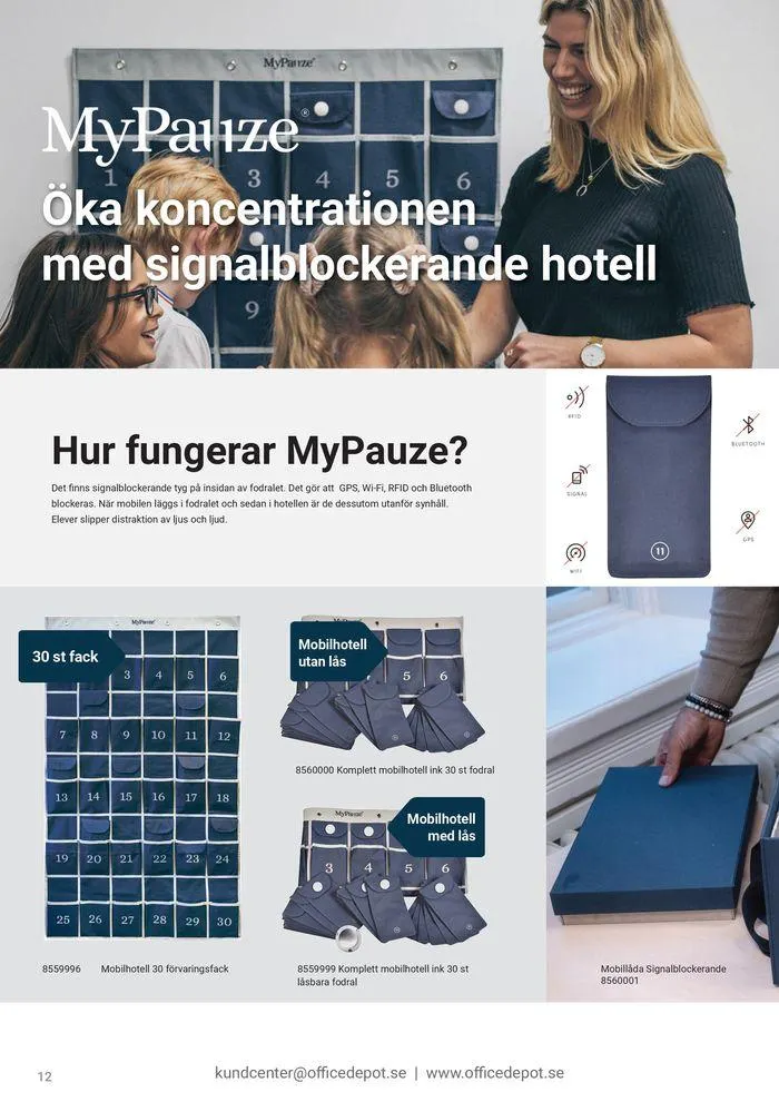 Office Depot 2023 - 2024 från 8 februari till 31 december 2025 - Reklamblad sidor 12