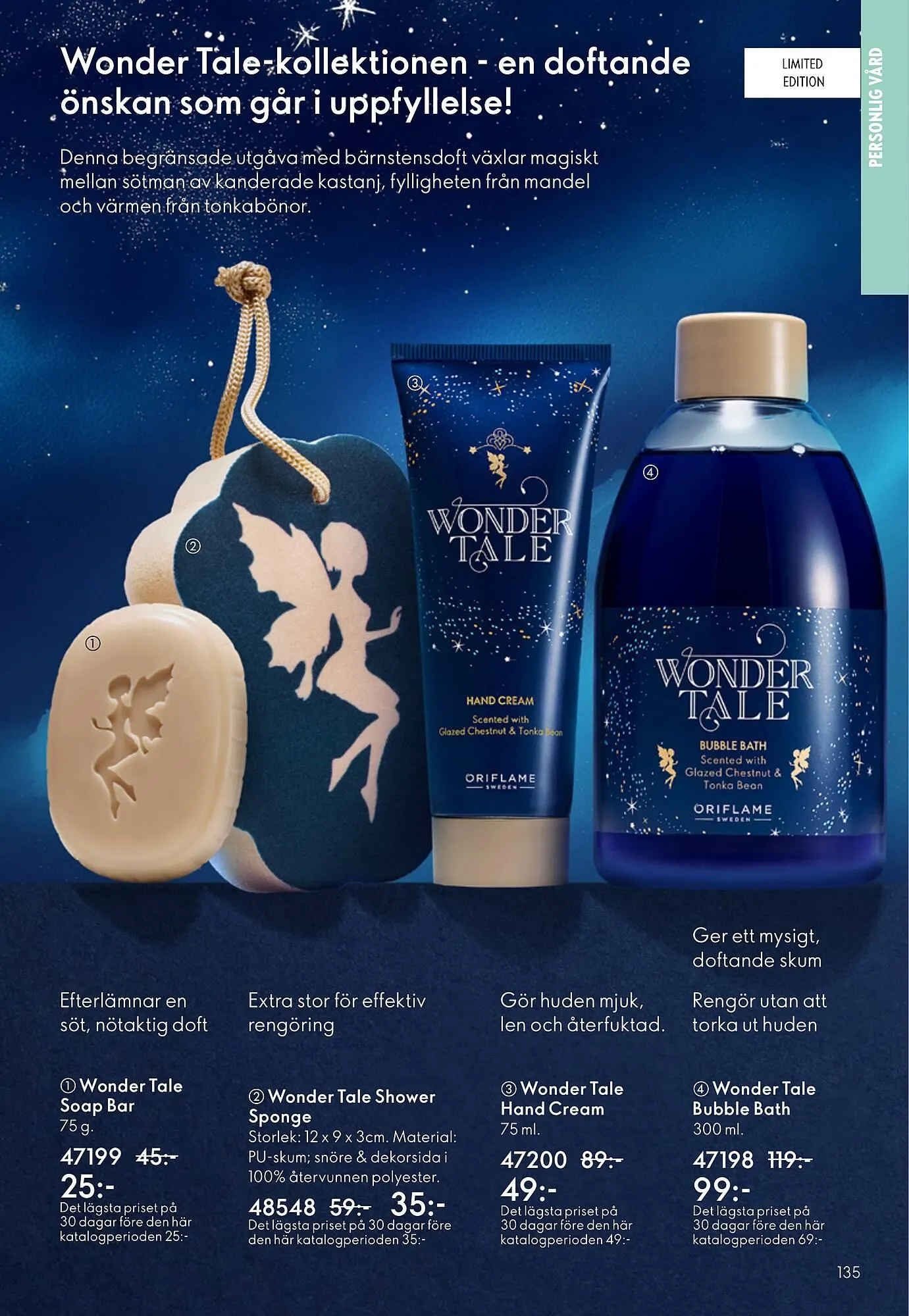 Oriflame reklamblad från 11 mars till 31 mars 2026 - Reklamblad sidor 135