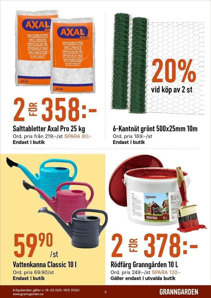 Fynda i din närmsta butik! från 8 maj till 19 maj 2024 - Reklamblad sidor 5