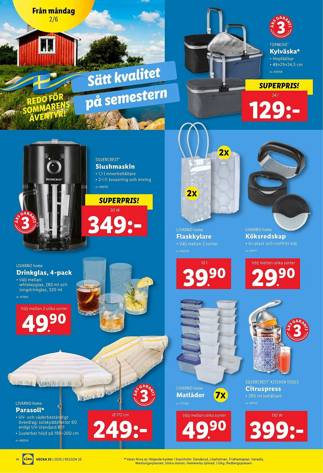 Lidl reklamblad från 2 juni till 7 juni 2025 - Reklamblad sidor 16