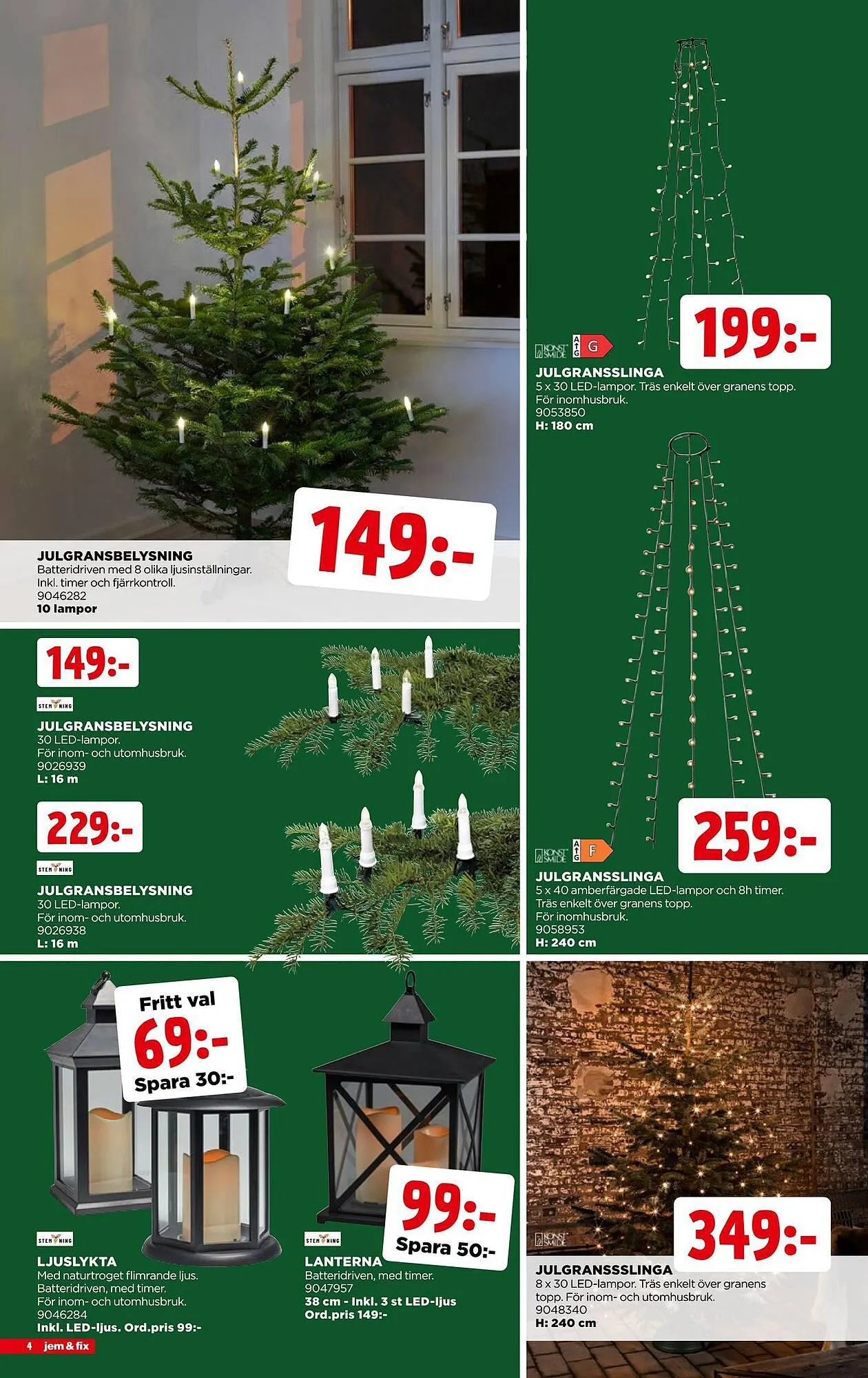 Jem&Fix reklamblad från 3 december till 10 december 2023 - Reklamblad sidor 4
