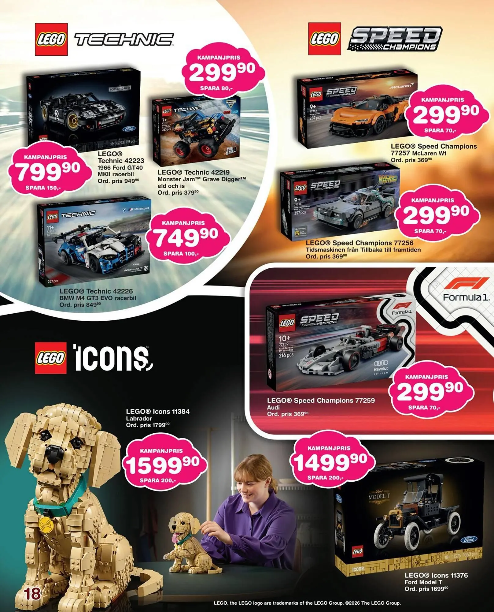 Lekextra reklamblad från 17 april till 8 juni 2026 - Reklamblad sidor 18